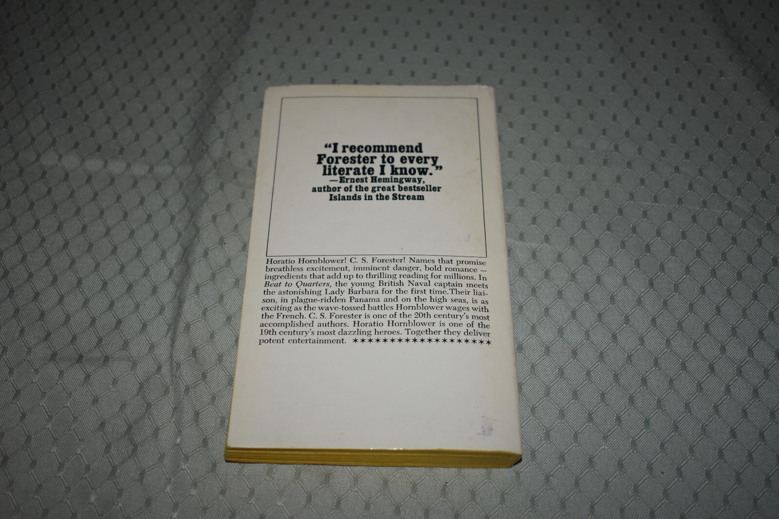 Beat to Quarters by C.S. Forester (1st Bantam Edition/6th Printing, paperback)