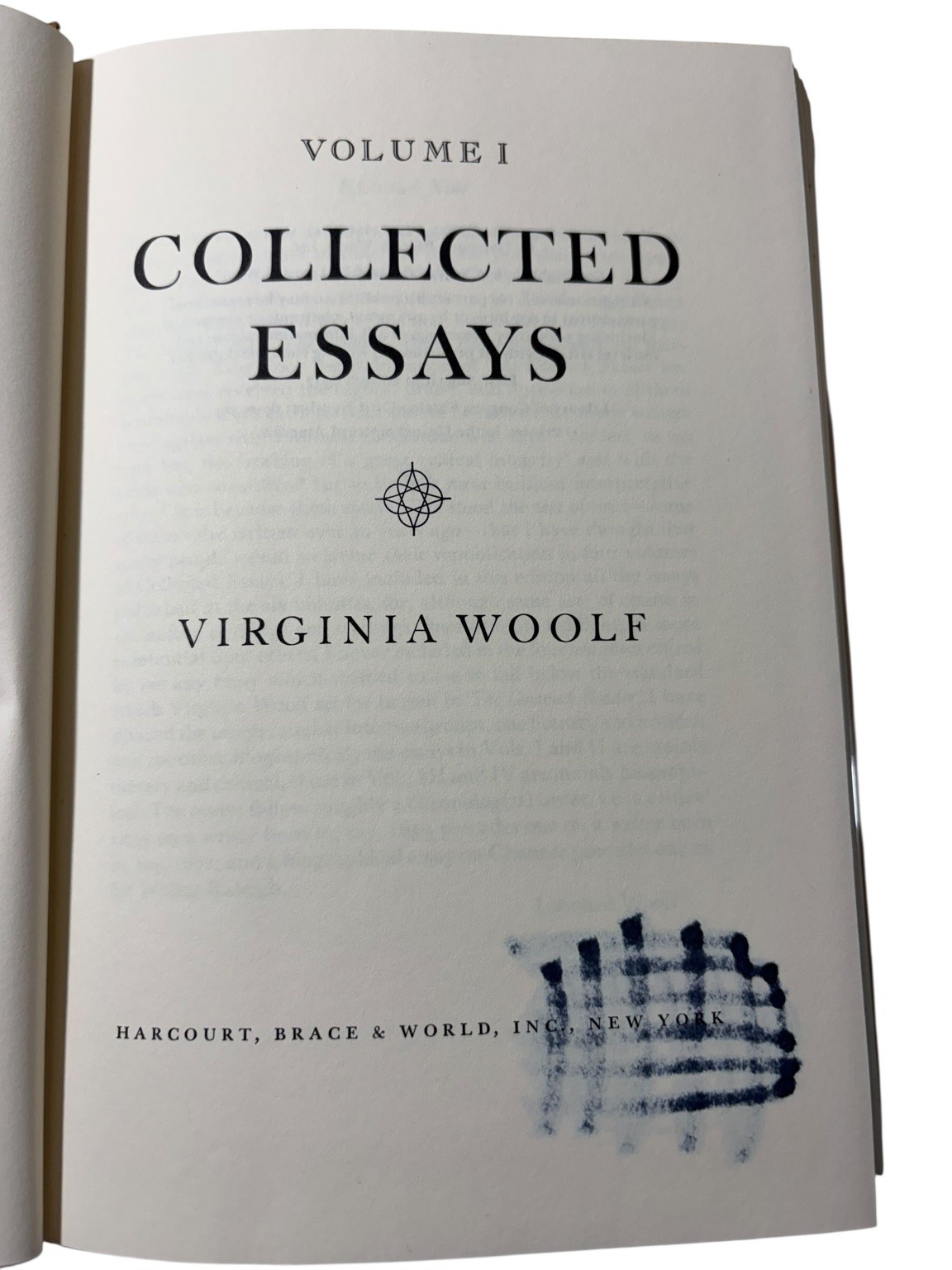 Collected Essays Virginia Woolf 1967 First American Edition Harcourt 4 Vols