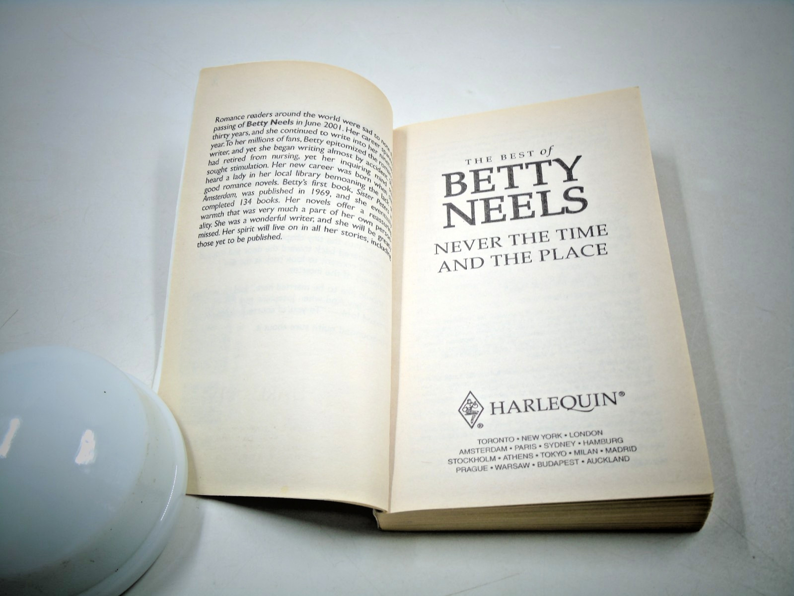 Vintage Lot of 10 Betty Neels Harlequin Romance Paperback Books, See Description