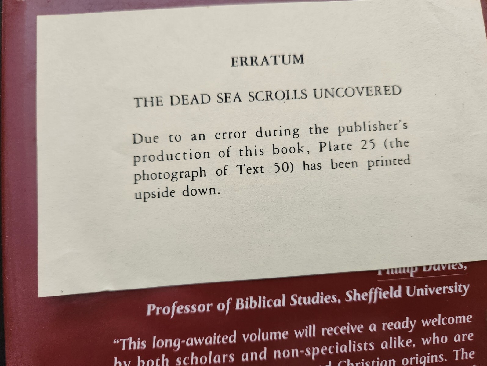 The Dead Sea Scrolls Uncovered- Robert Eisenman & Michael Wise-New HC book-rare