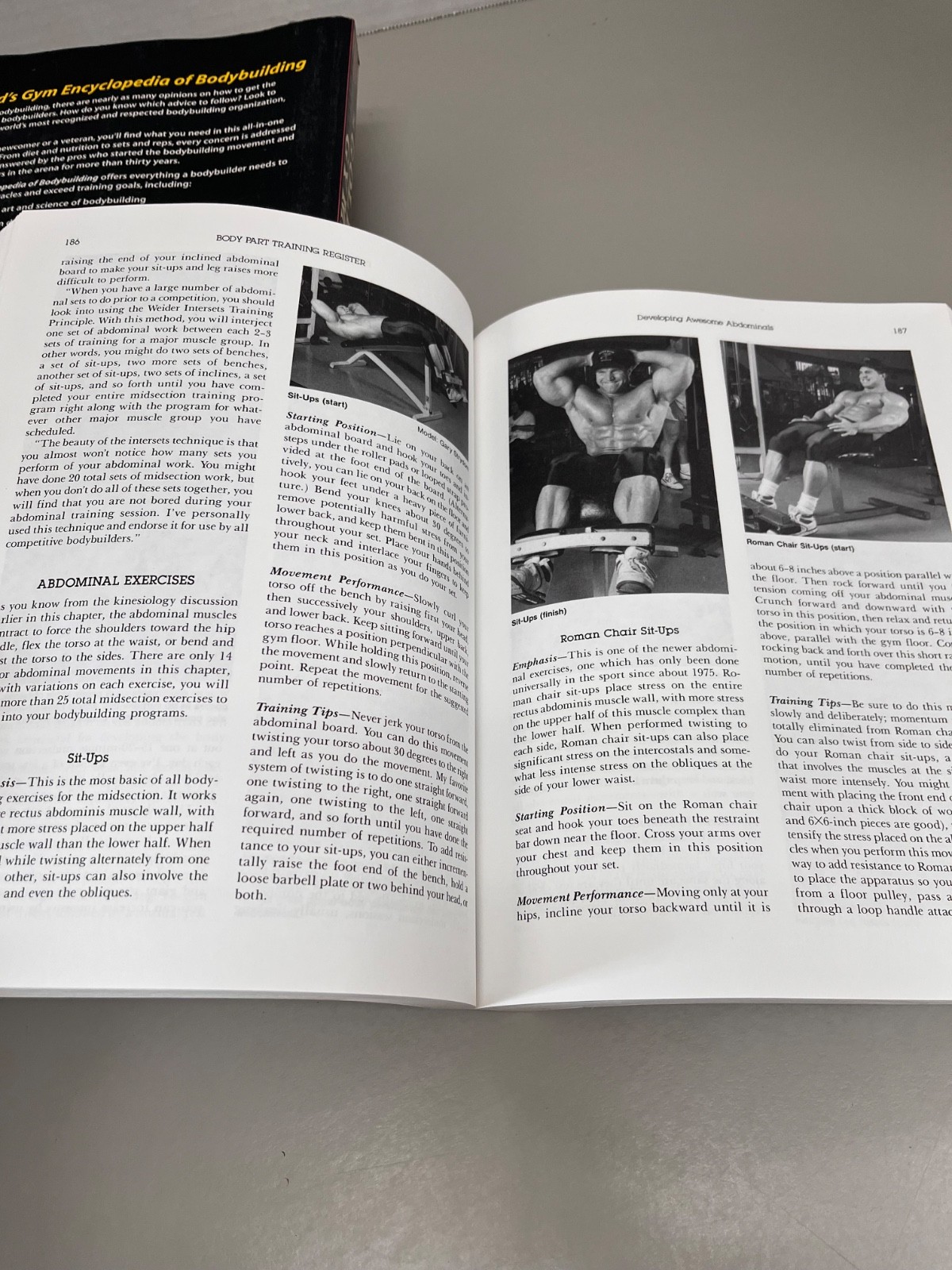 Bodybuilding Books Lot of 4 (See Photos for Titles) 1 Hardcover