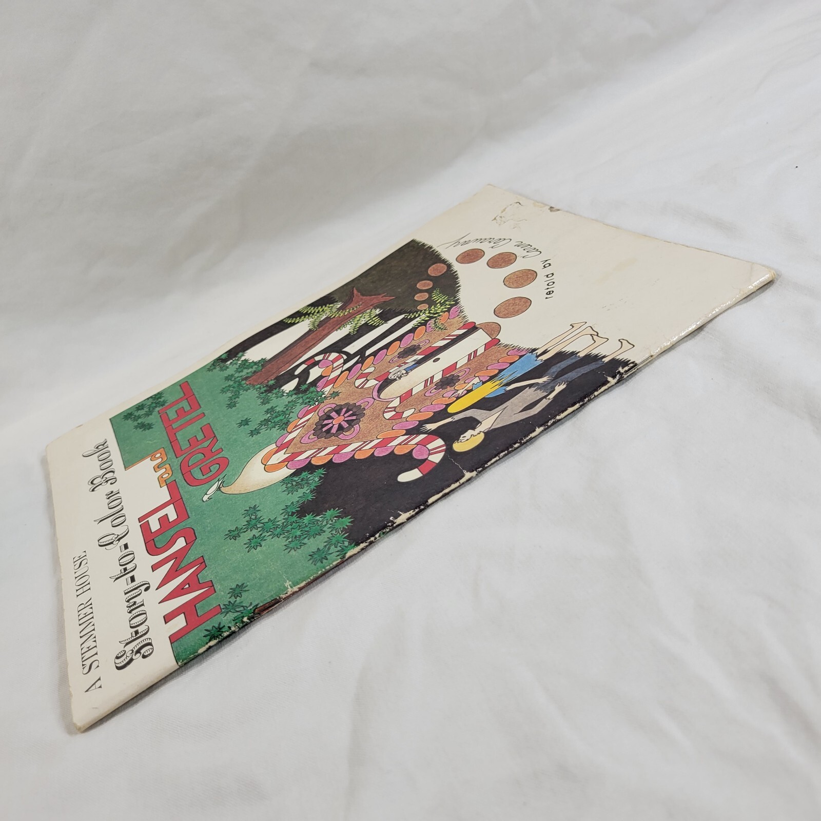 Vintage 1982 Hansel & Gretel Story – To – Color Book Caren Caraway Vintage
