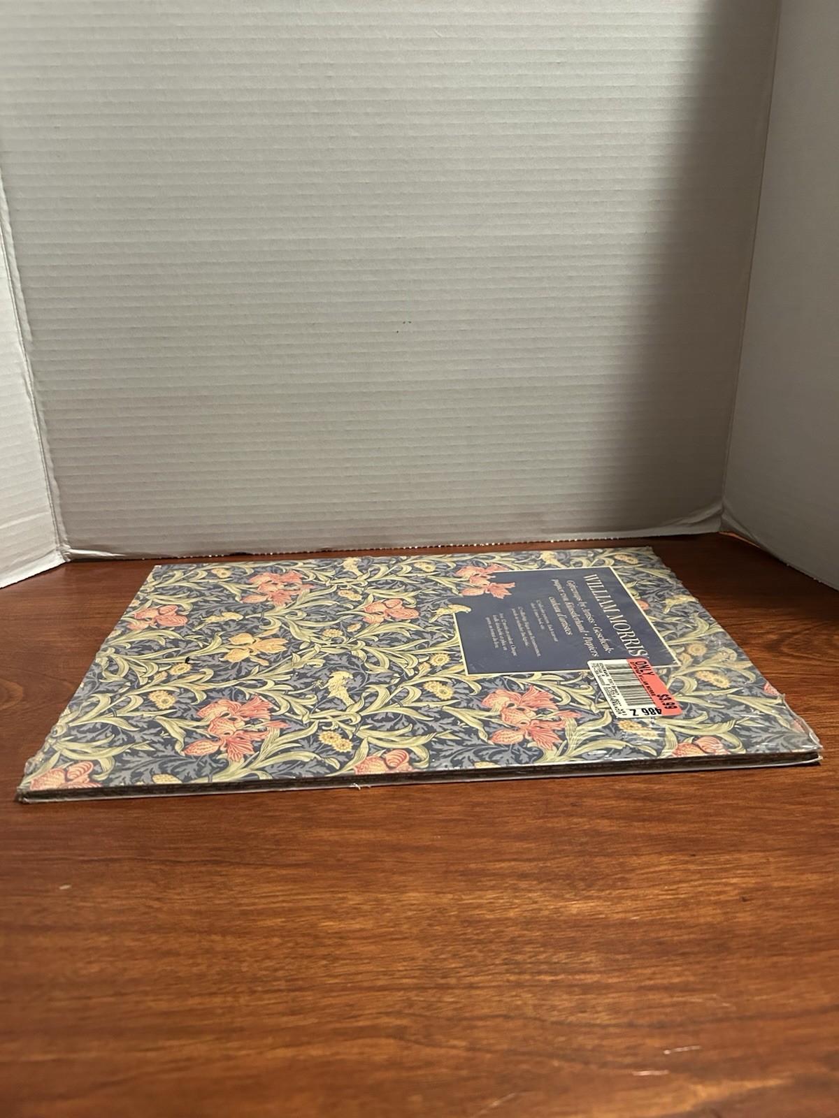 William Morris Giftwraps By Artists 12 Full-Color Patterns Tear-Out Sheets