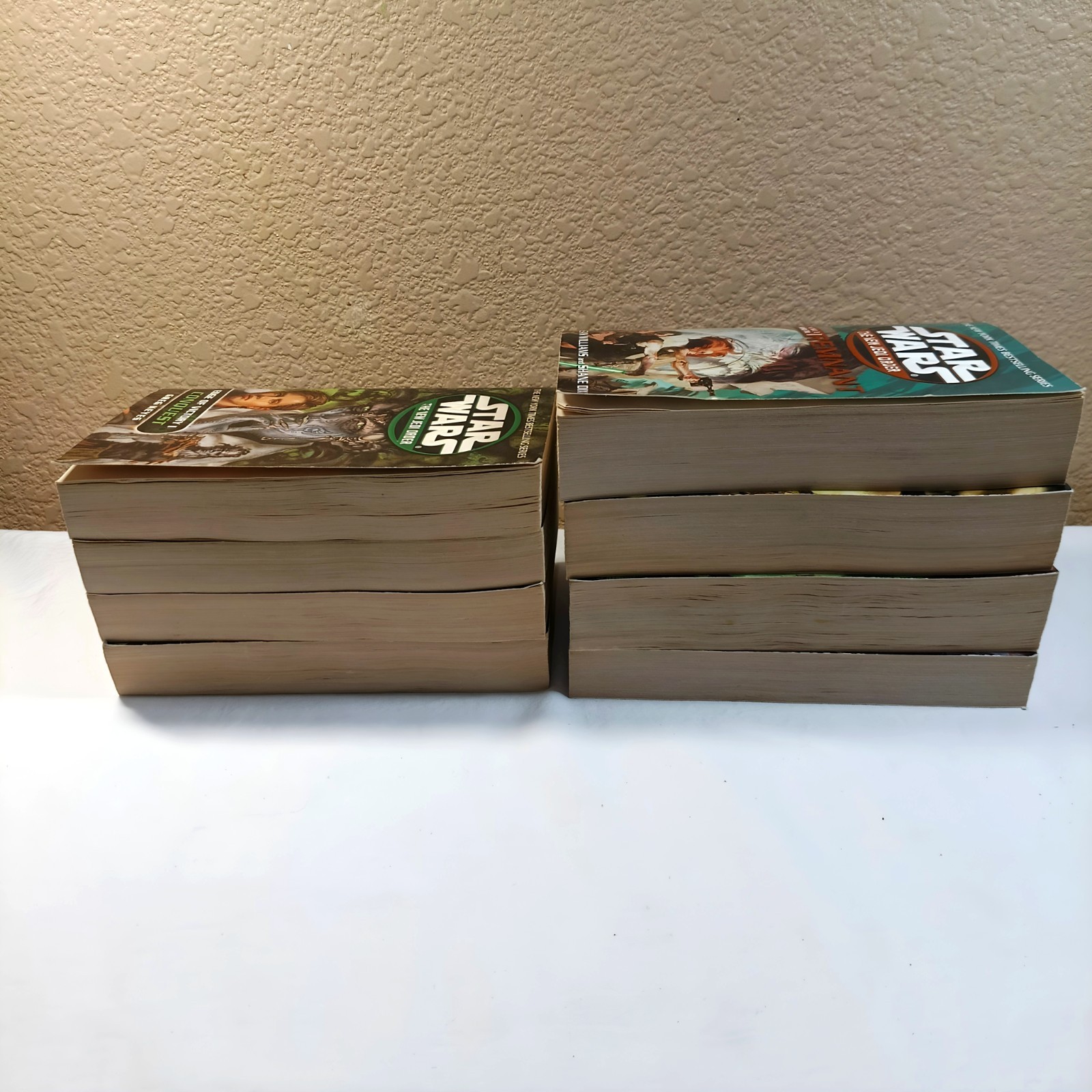 Lot of 9 Star Wars: The New Jedi Order Books; Paperback; Lucas Arts; Del Rey