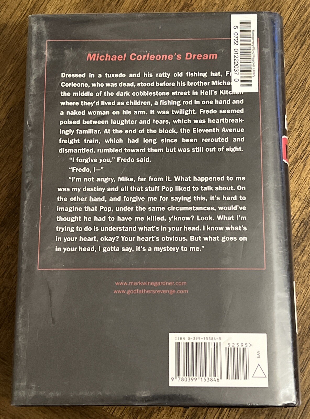 Mario Puzo’s THE GODFATHER’S REVENGE Mark Winegardner 2006 1st Print Hardcover