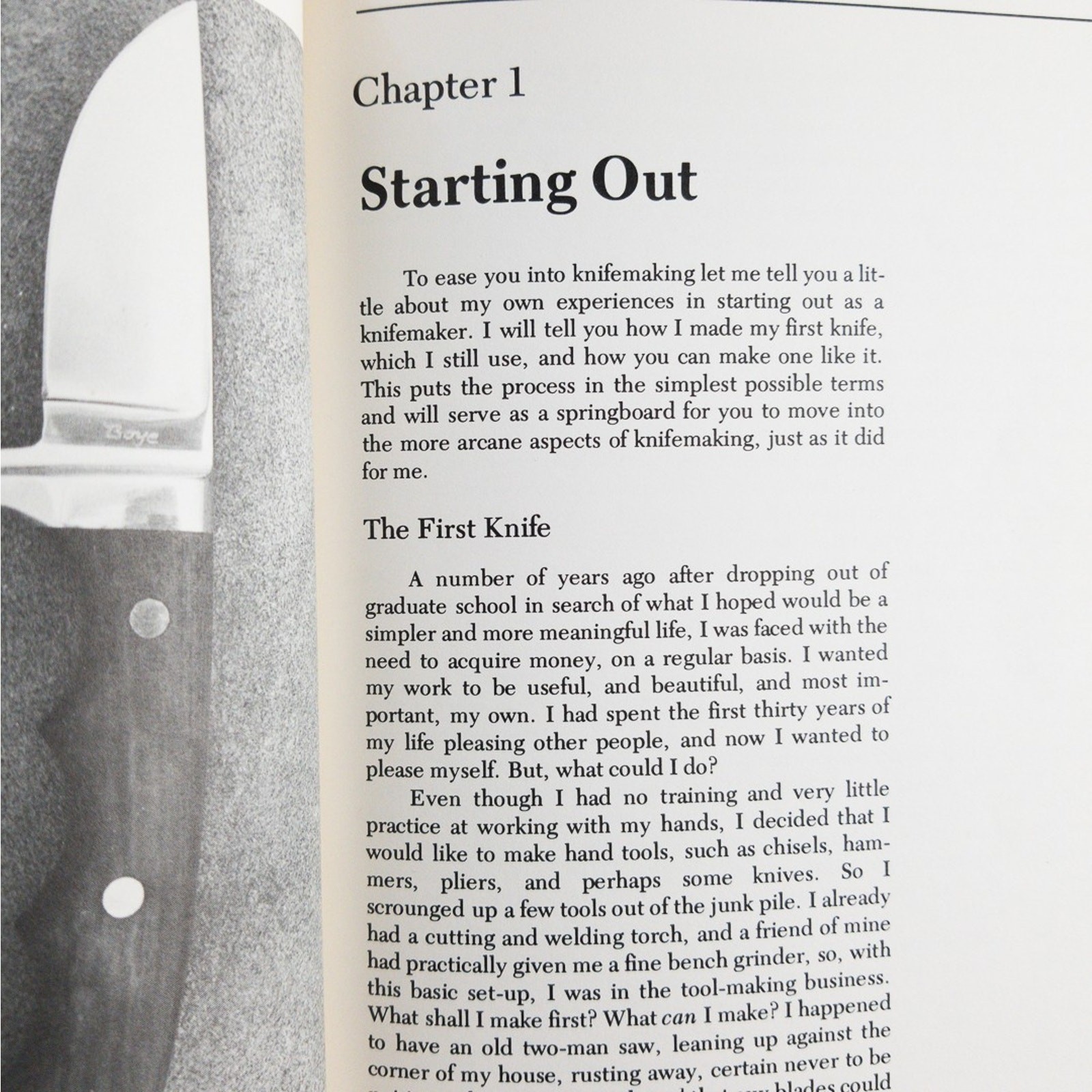 Knife Making DIY | Forging & Bladesmithing Manual 1st Ed TPB | David Boye