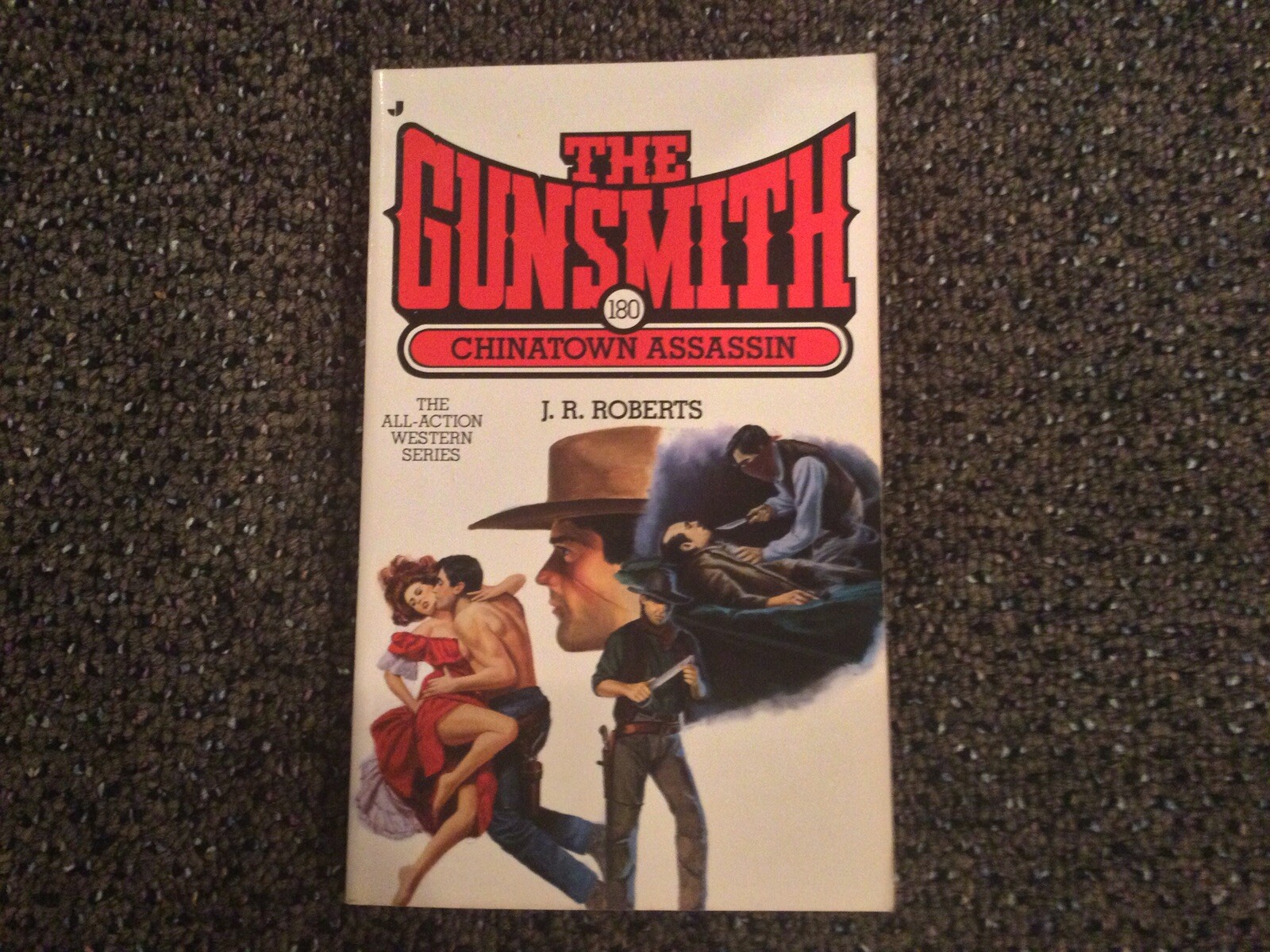 The Gunsmith Ser.: Chinatown Assassin #180, by J. R. Roberts (1996, Mass Market)