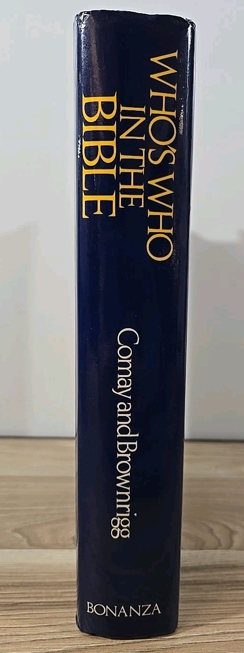 WHO’S WHO IN THE BIBLE Two vols in One Old And New Testament & Apocrypha HC 1980