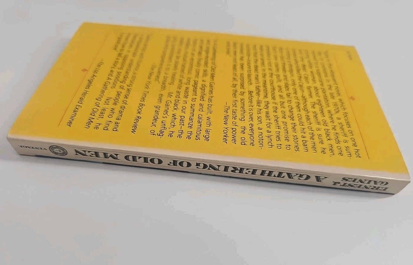 A Gathering of Old Men By Ernest J Gaines Paperback 1984 Vtg First Great