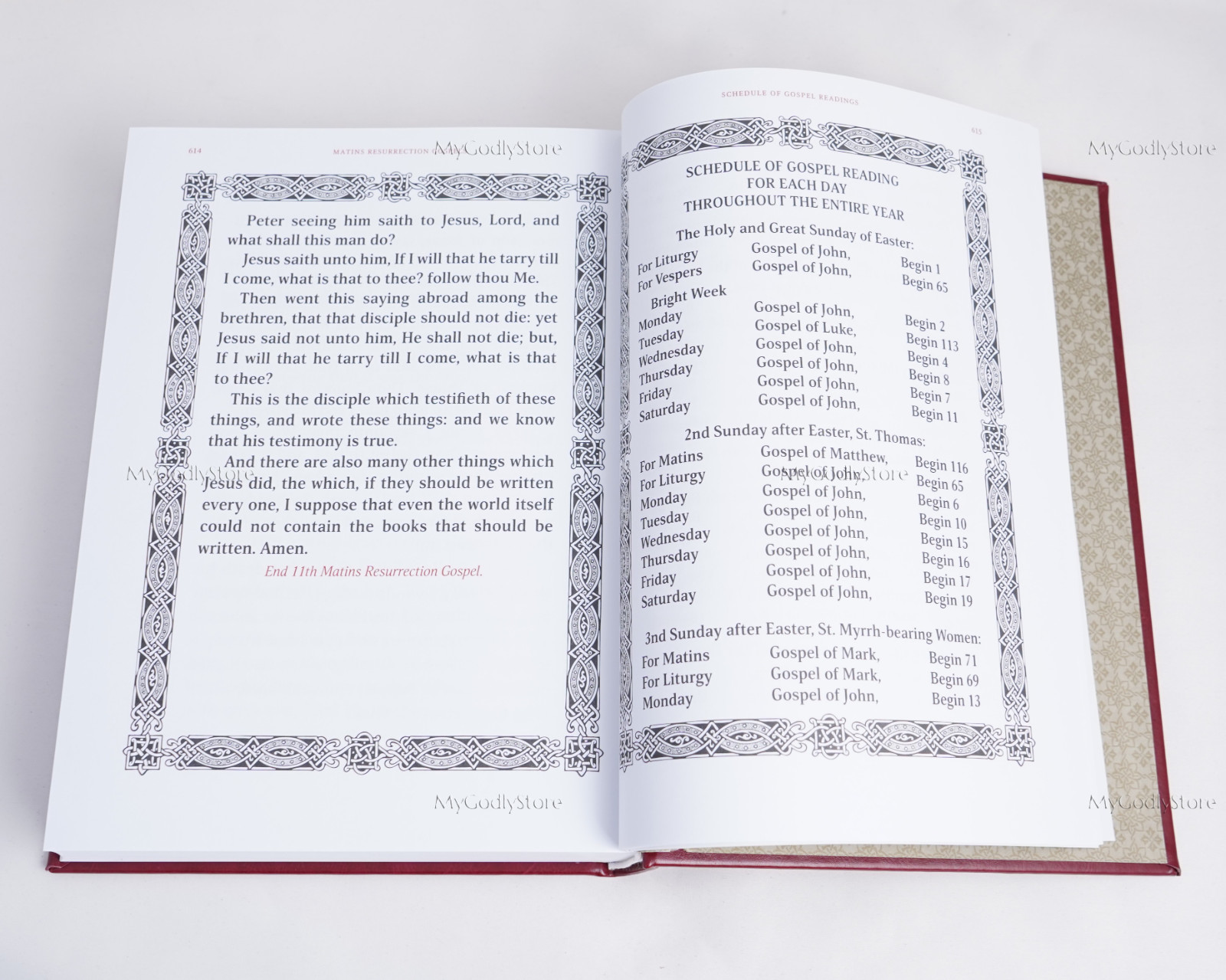 The King James Holy Gospel, Orthodox Book, Holy Bible, Liturgical Book, Gospel