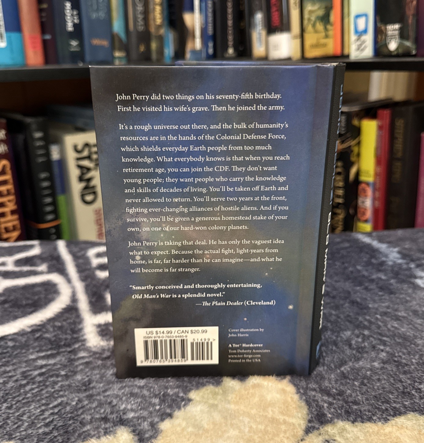 Old Man’s War – John Scalzi (2017, Mini Hardcover) VG+, MAILS FAST, 6th Printing