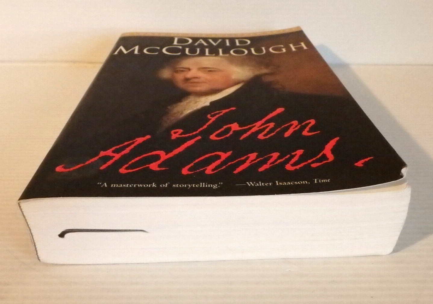 JOHN ADAMS – David Mccullough PB / Biography President American Revolution – VG+