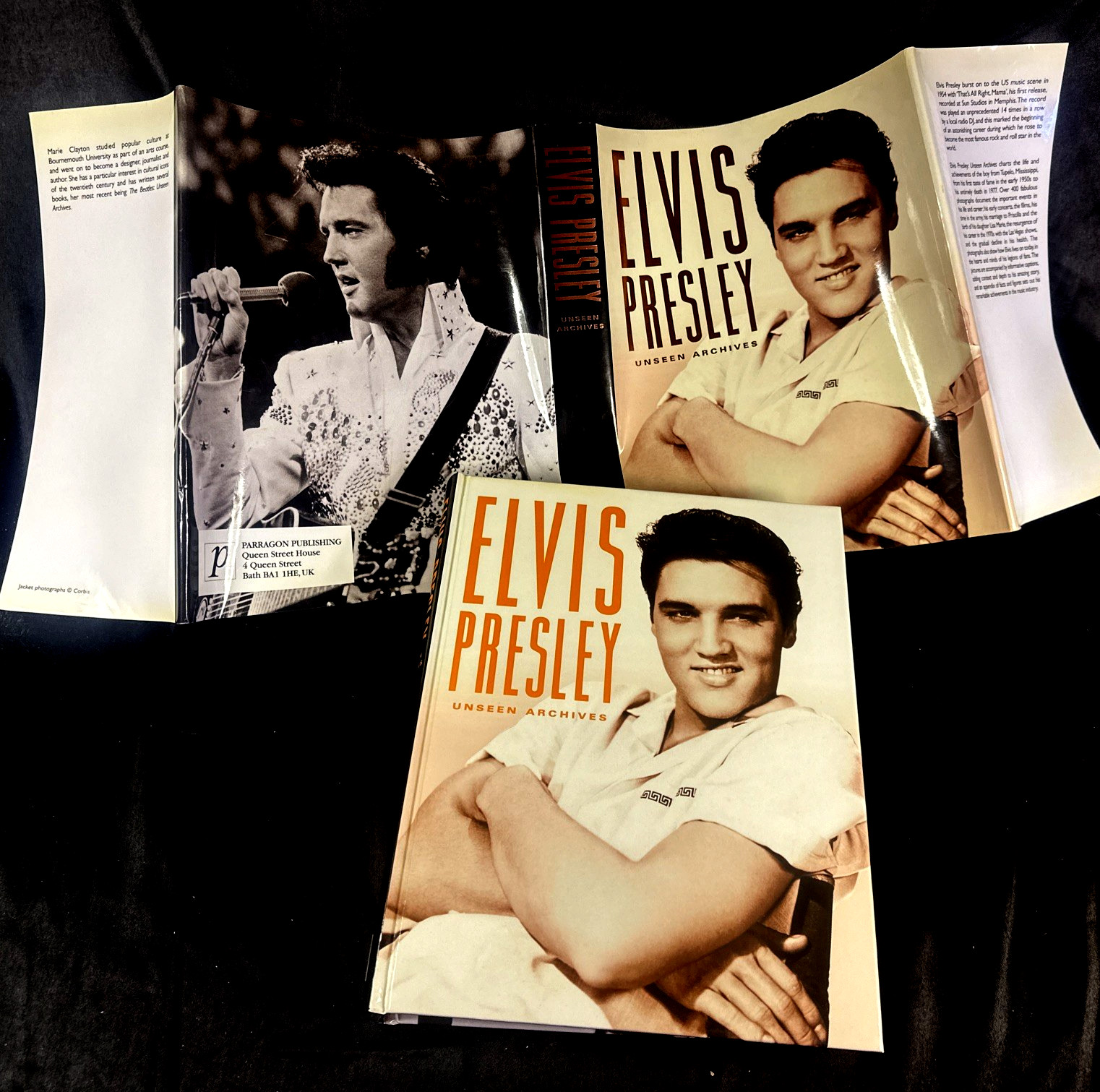 „Elvis Presley Unseen Archives“ by Marie Clayton – 383 Pages of Photos & History