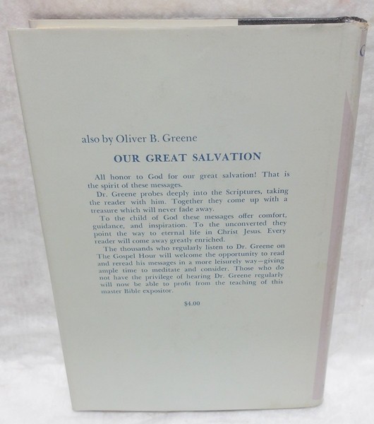 THE ATONEMENT OF CHRIST – OLIVER B. GREENE – 1968