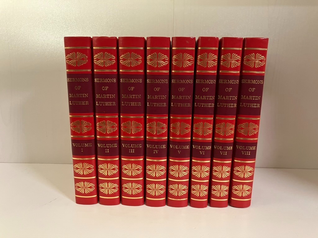 Sermons of Martin Luther (8 Volume Set Lot Complete) HC – Baker Book