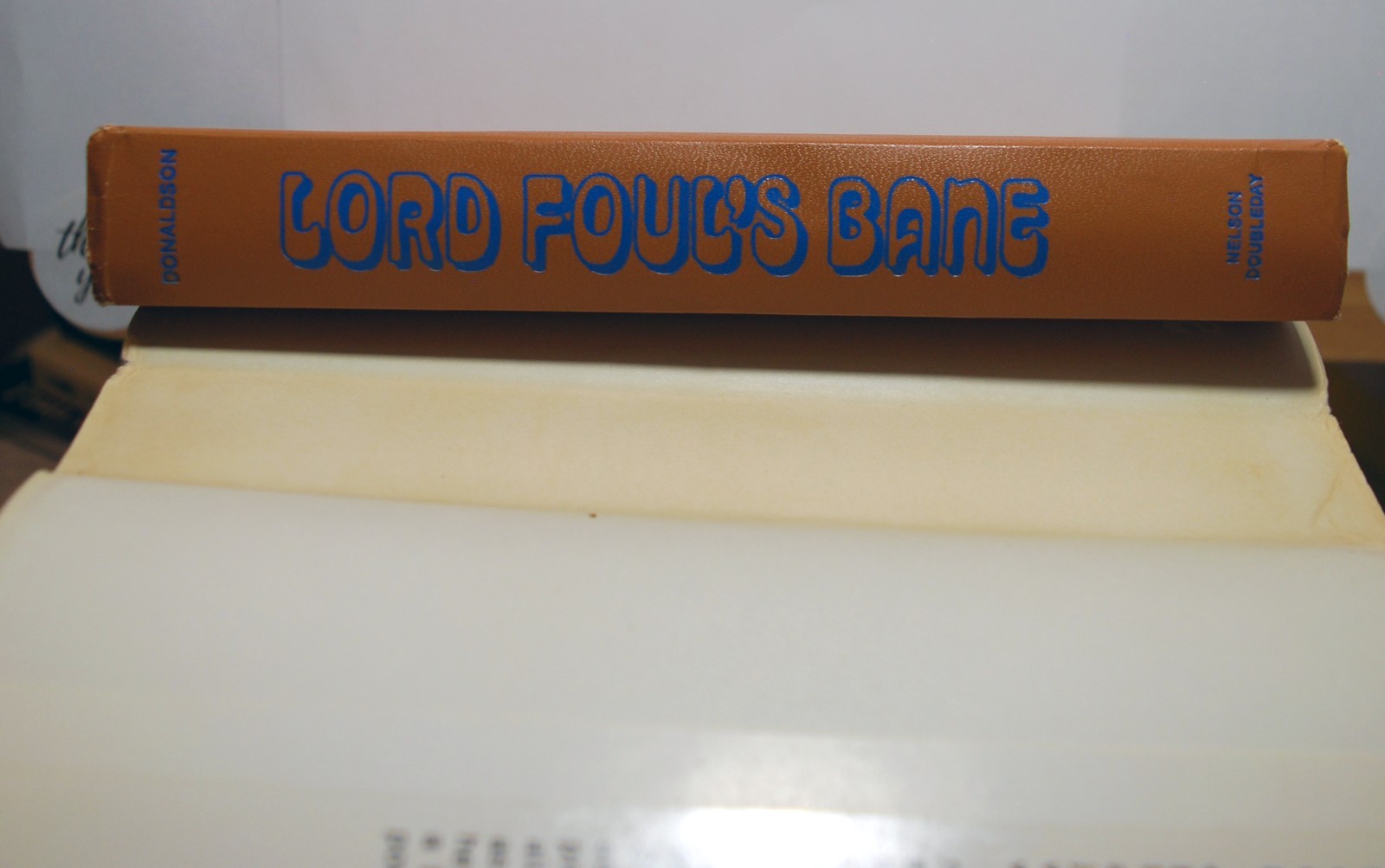 Lord Foul’s Bane – Stephen R Donaldson – Science Fiction Book Club – HC 1977 VG
