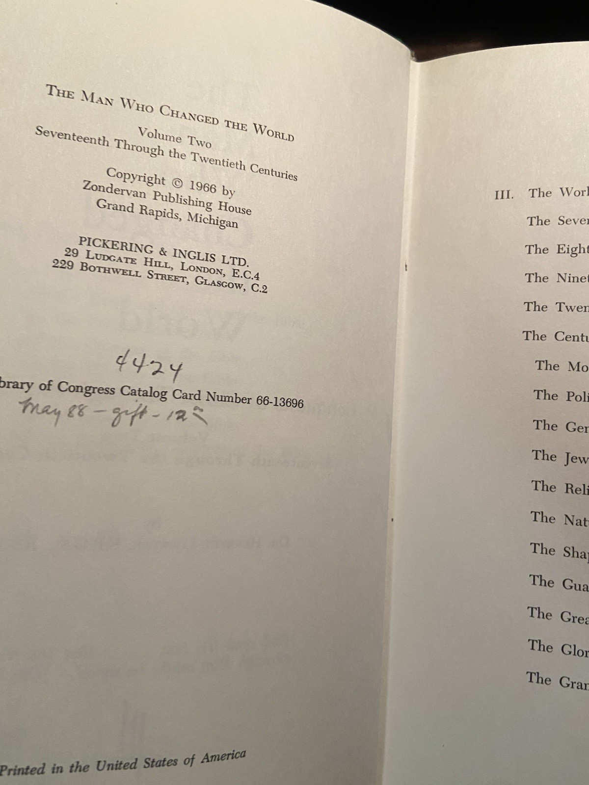 The Man Who Changed the World 2 Volume Set Herbert Lockyer 1967 HC DJ 2nd Print