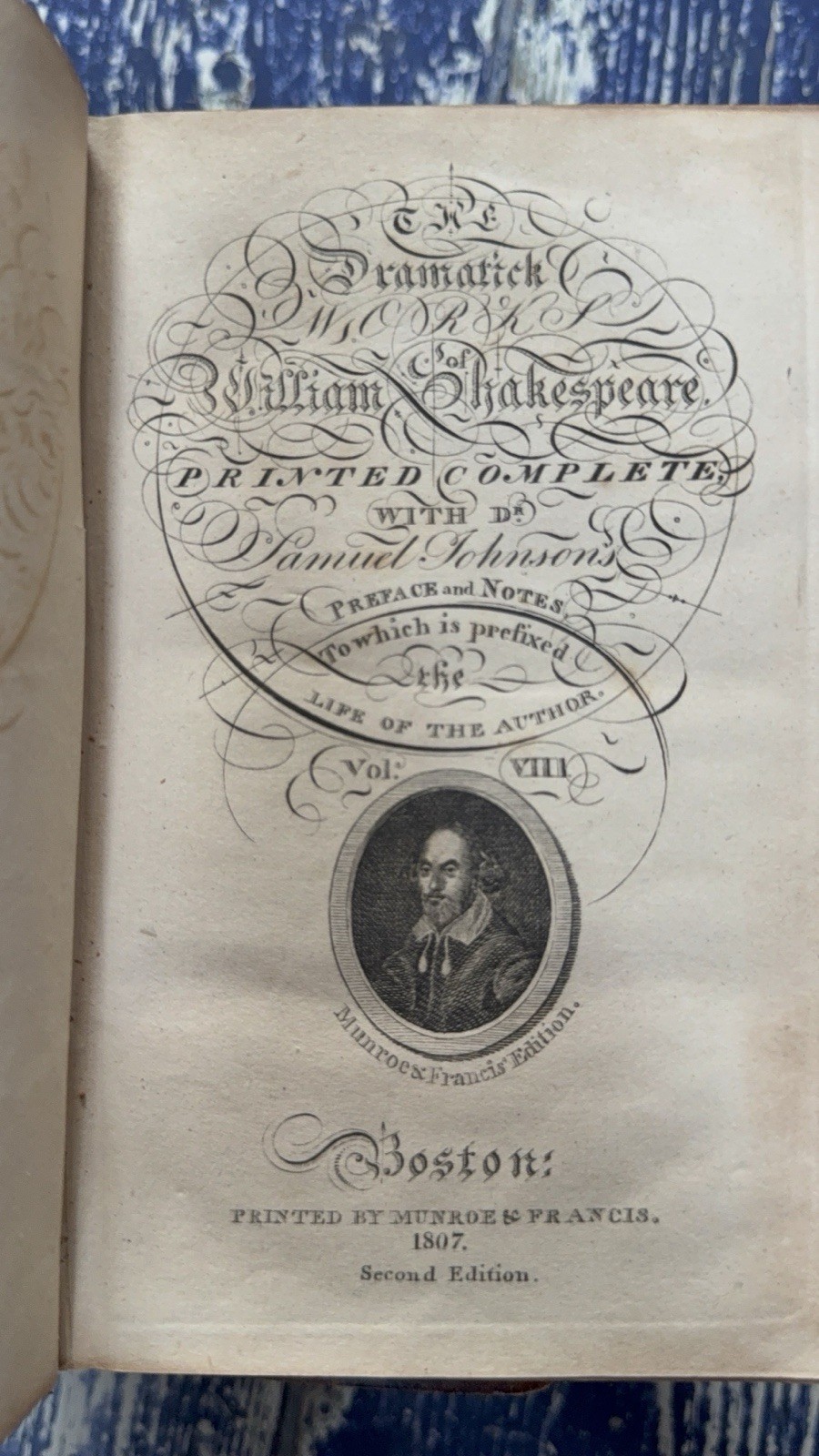 Rare Vintage 1807-1812 William Shakespeare TRAGEDIES DRAMAS POEMS PLAYS 11 Vol.