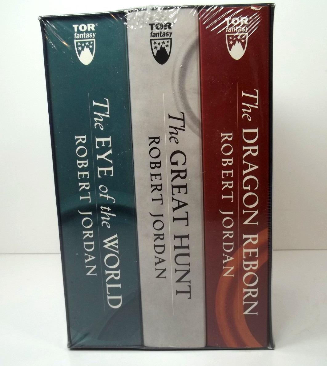 Robert Jordan The Wheel of Time 3 Book Boxed Set Sealed