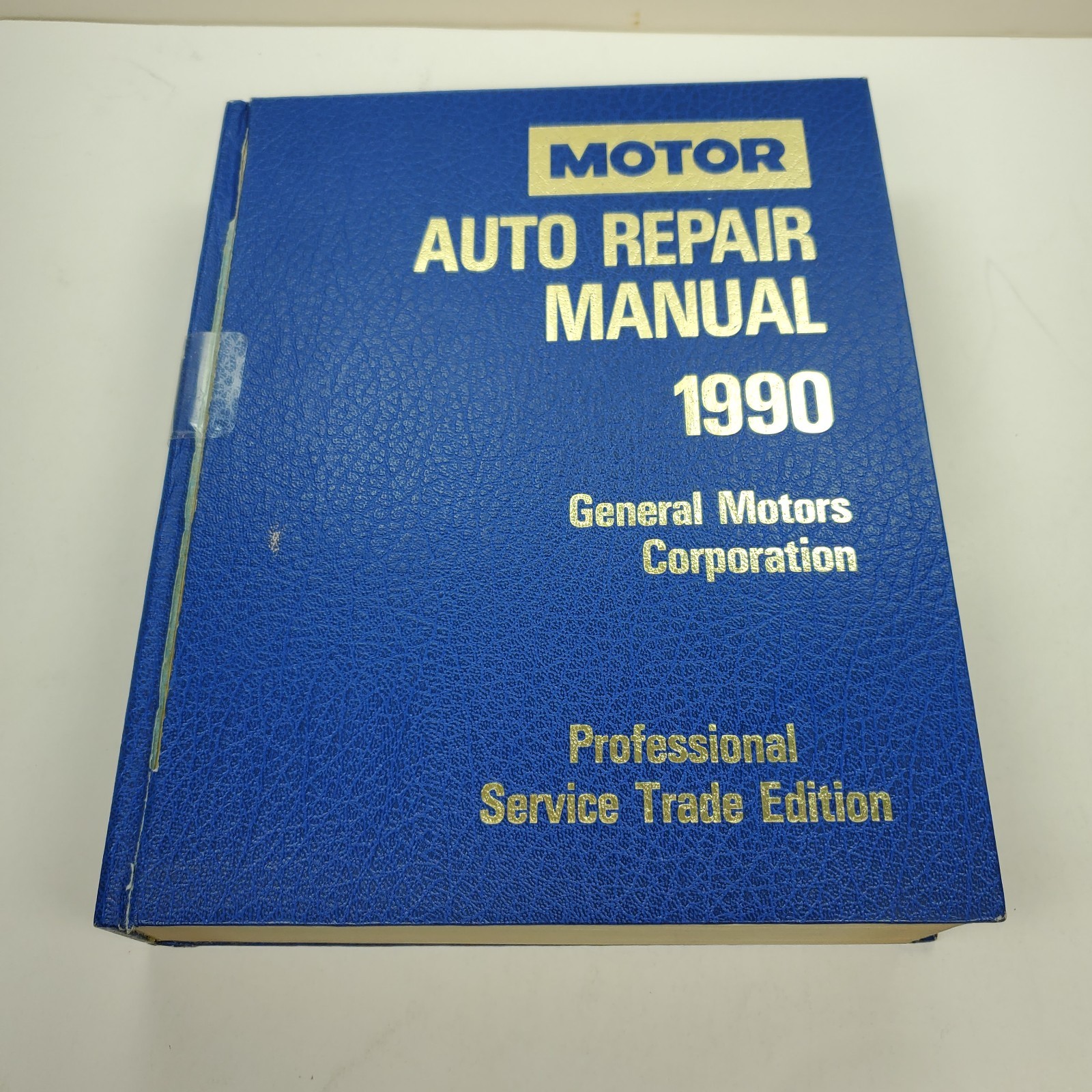1985-1990 Motor Auto Repair Manual General Motors Professional Service Trade Ed.