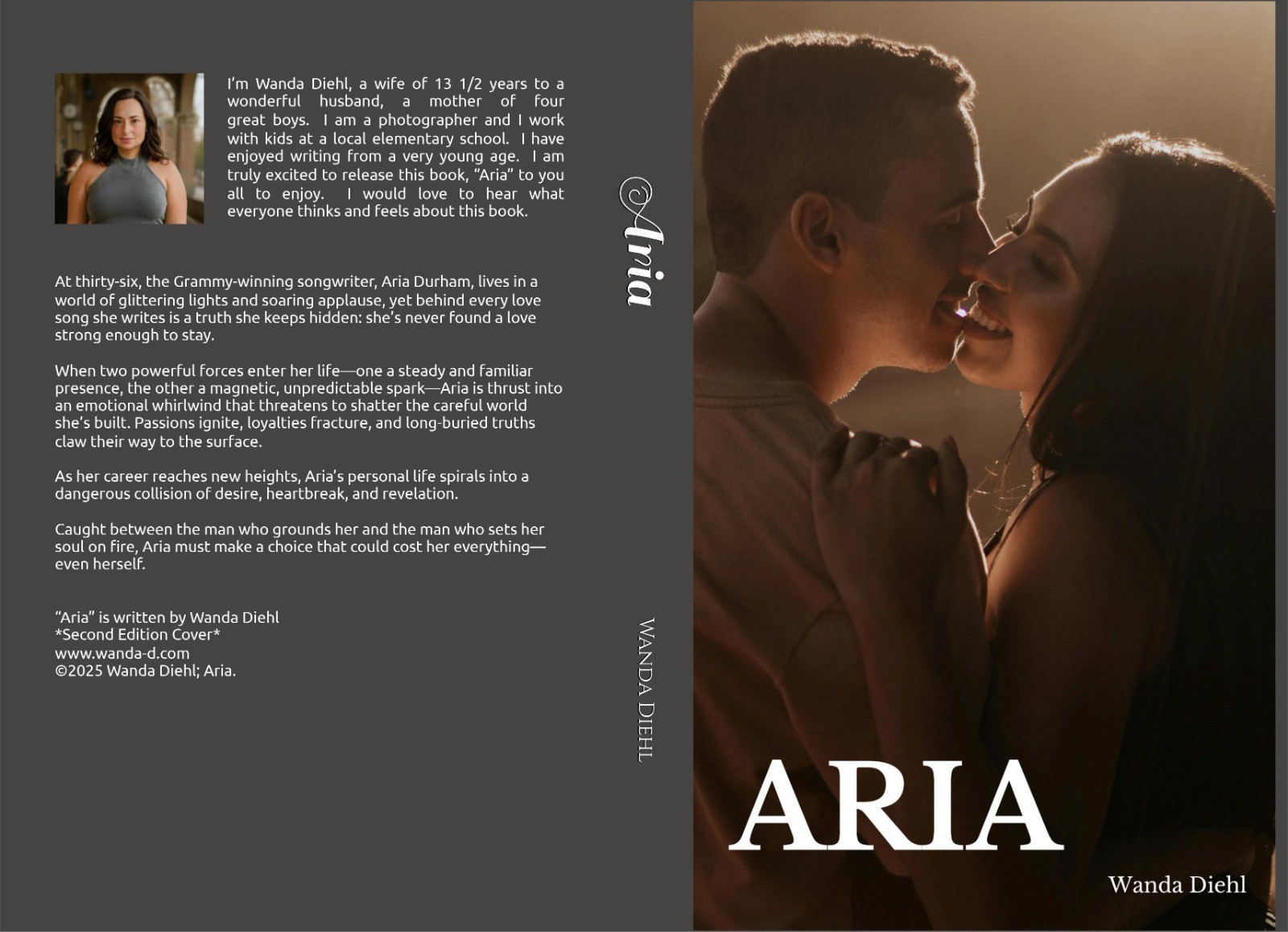 ARIA – Paperback Book by Wanda Diehl (Unsigned Copy)