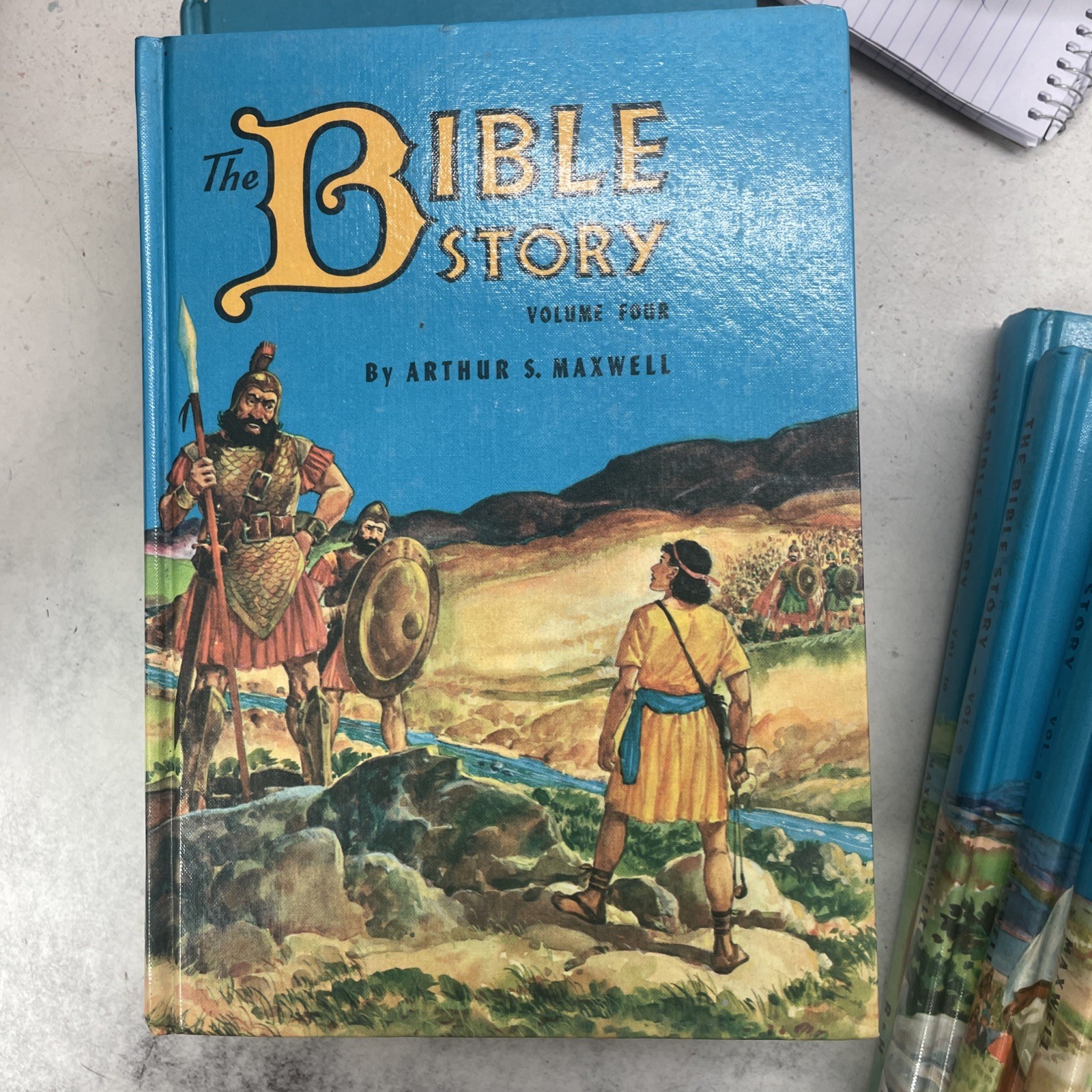 The Bible Story Arthur S Maxwell Volumes 1-10 Complete Set 1st Editions 1953-57