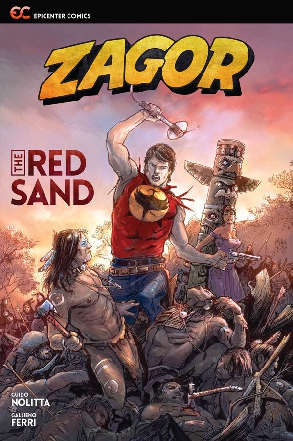 Zagor: The Red Sand (2016 Paperback), GN, Nolitta, Ferri, Rubini