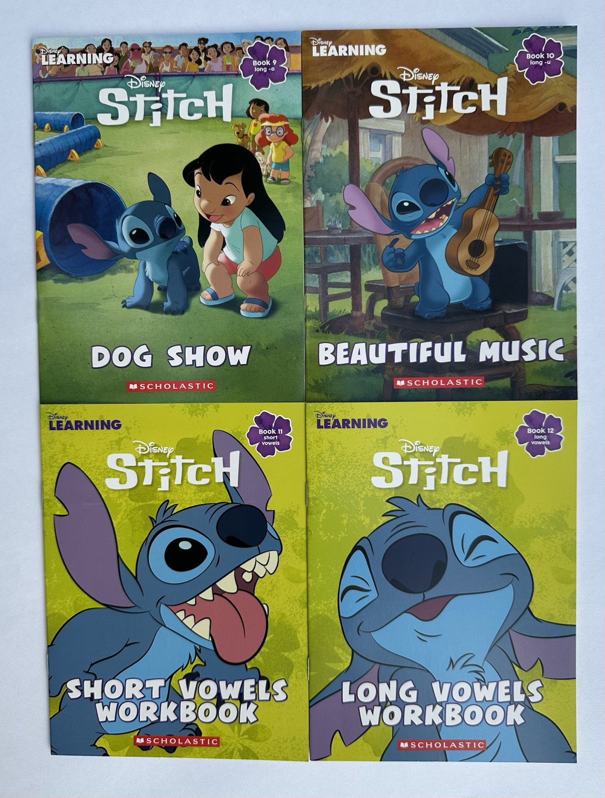 Lilo and Stitch Phonics Childrens Books Learning to Read Early Readers Lot 12