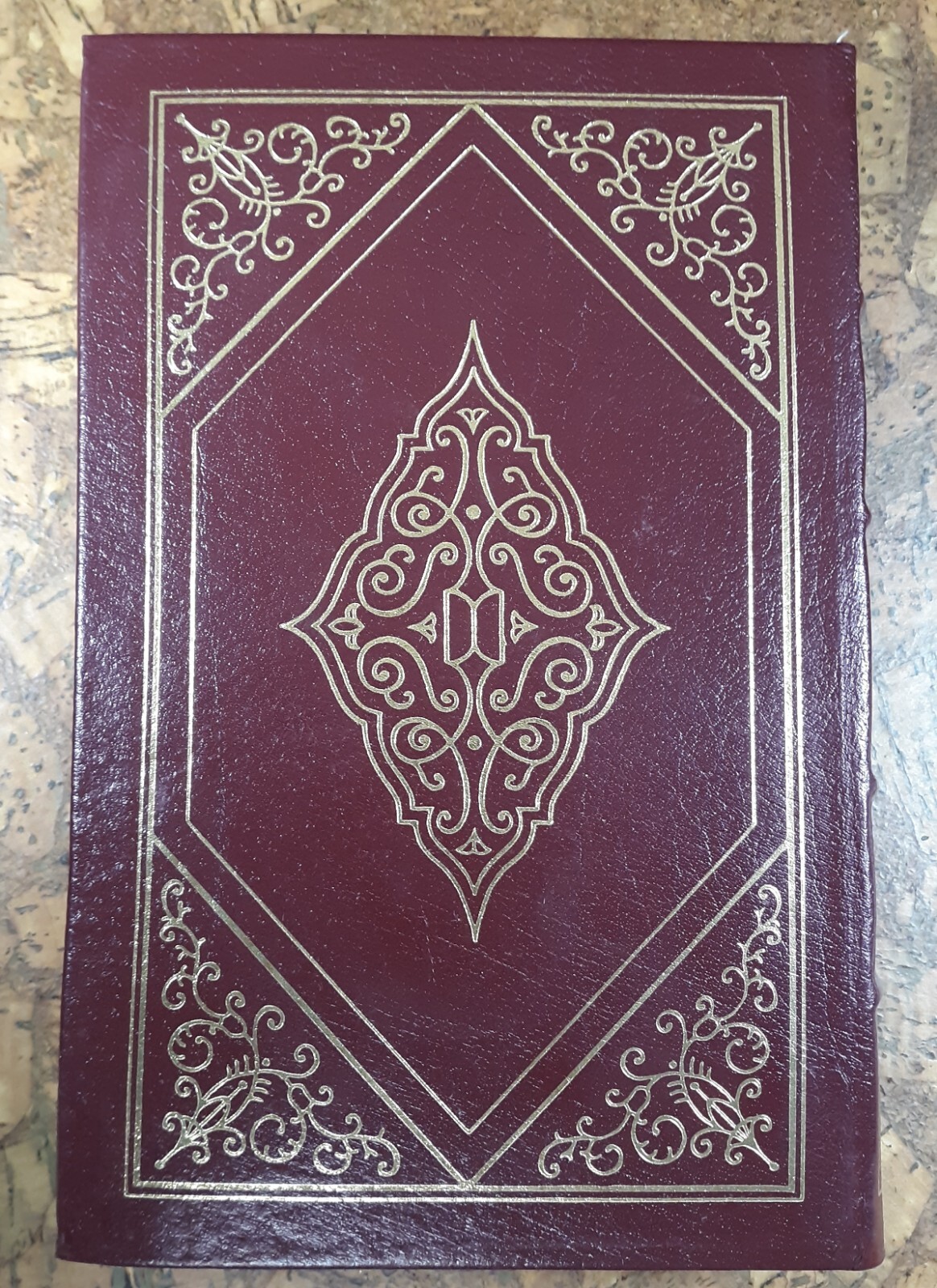 TRUMAN David McCullough SIGNED Easton Press Volume 1 *PAGE EDGE DAMAGE*