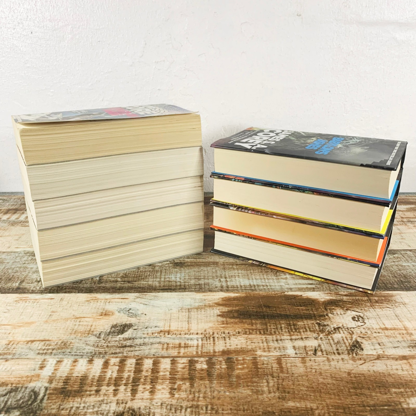 James S.A. Corey The Expanse Complete Series 1-9 Paperback & Hardcover Book Set