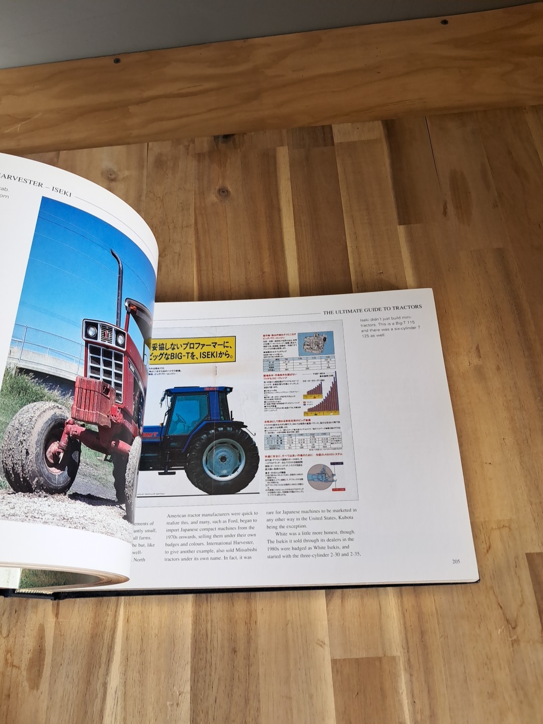 Chartwell Books huge book The Ultimate Guide to Tractors by Jim Glastonbury P80