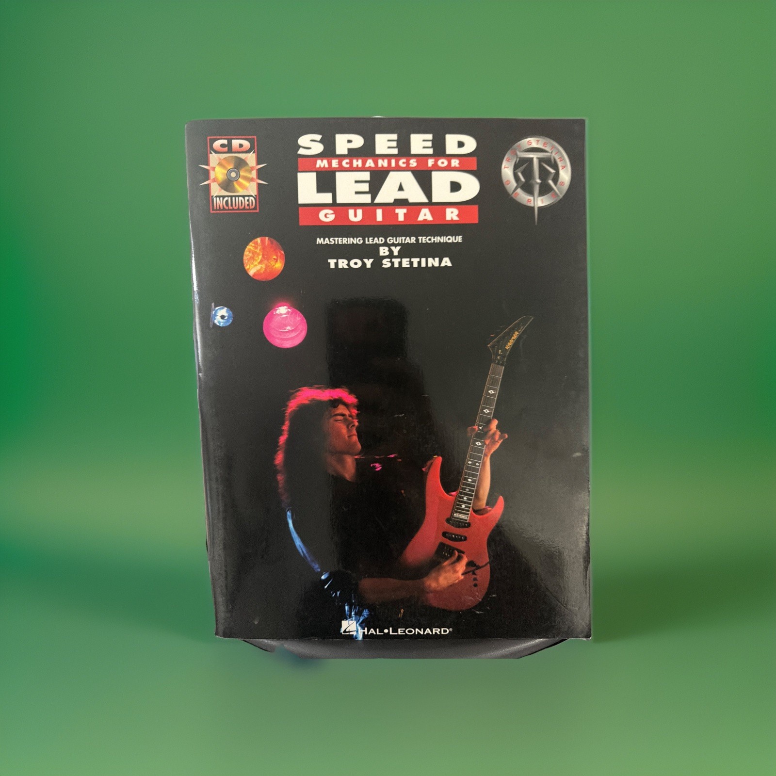 Speed Mechanics for Lead Guitar Tab Book With CD Troy Stetina Blues Rock New