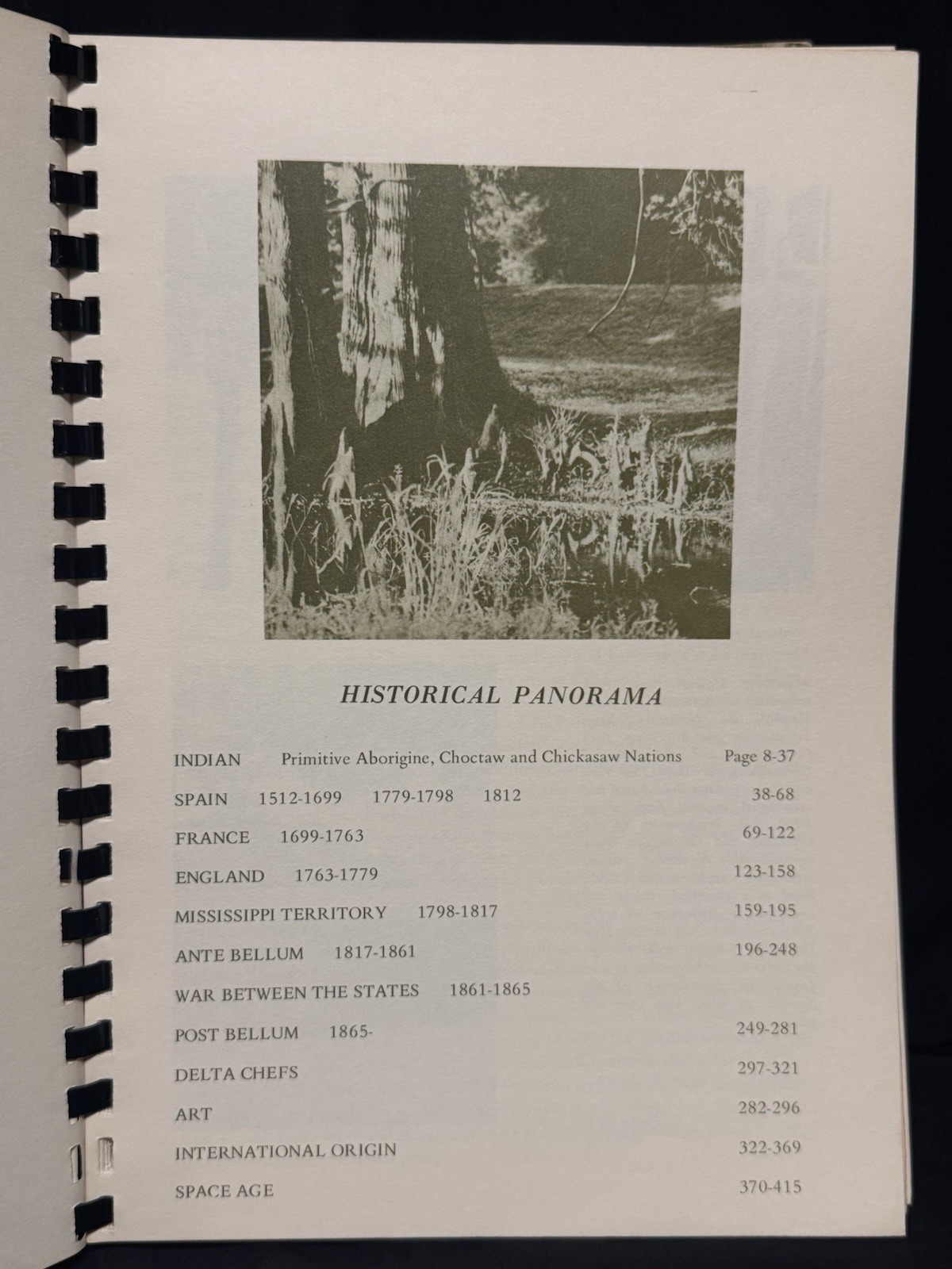 Bayou Cuisine Indianola Mississippi St. Stephens Episcopal Cookbook 1970 1st Ed