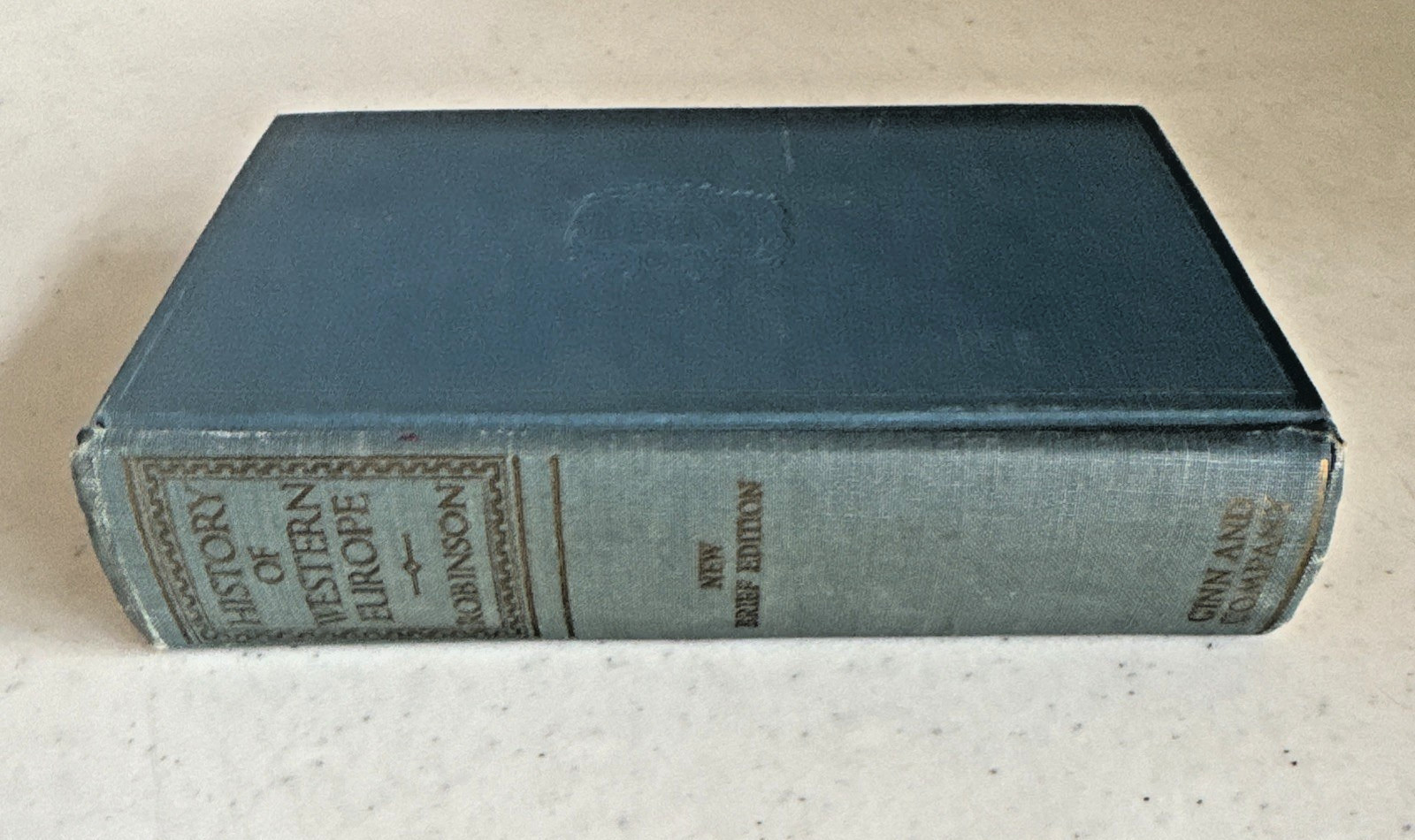 An Introduction to the History of Western Europe 1931 Hardcover