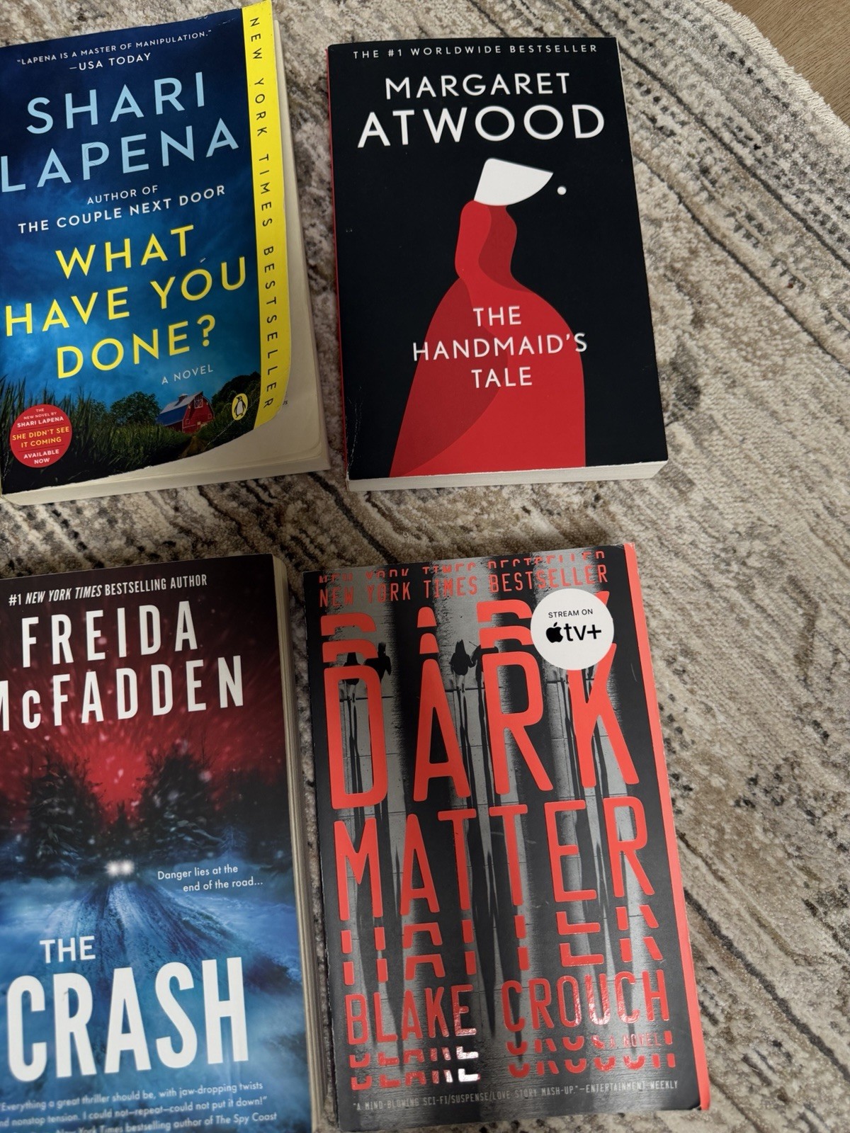 Mix Lot Of 10 Suspense Crime Mystery Thriller Fiction Paperback Books