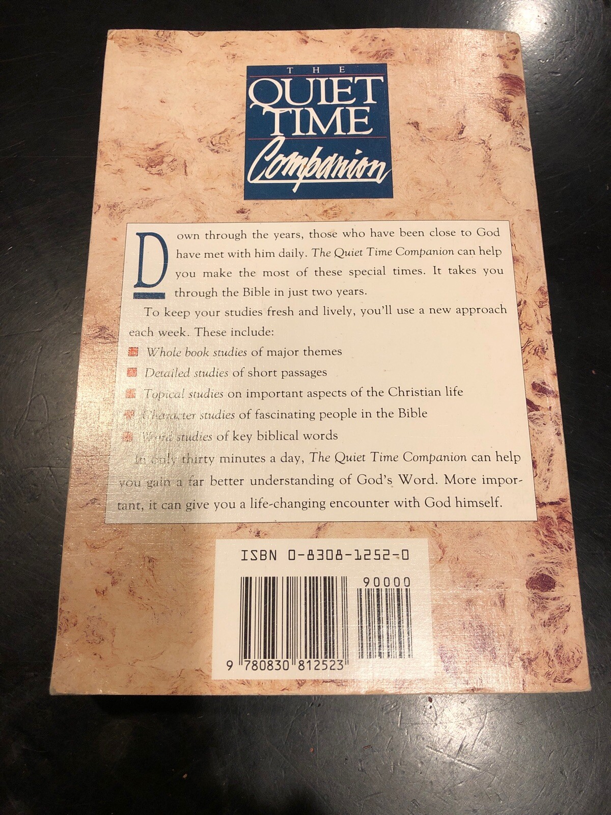 Quiet Time Companion Daily Guide Through Bible Intervarsity Press 1988