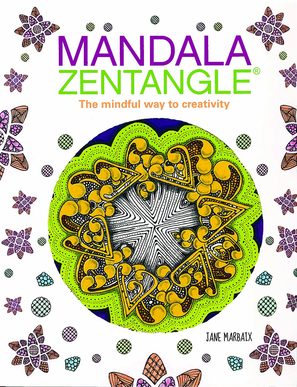 Mandala Zentangle – paperback Marbaix, Jane