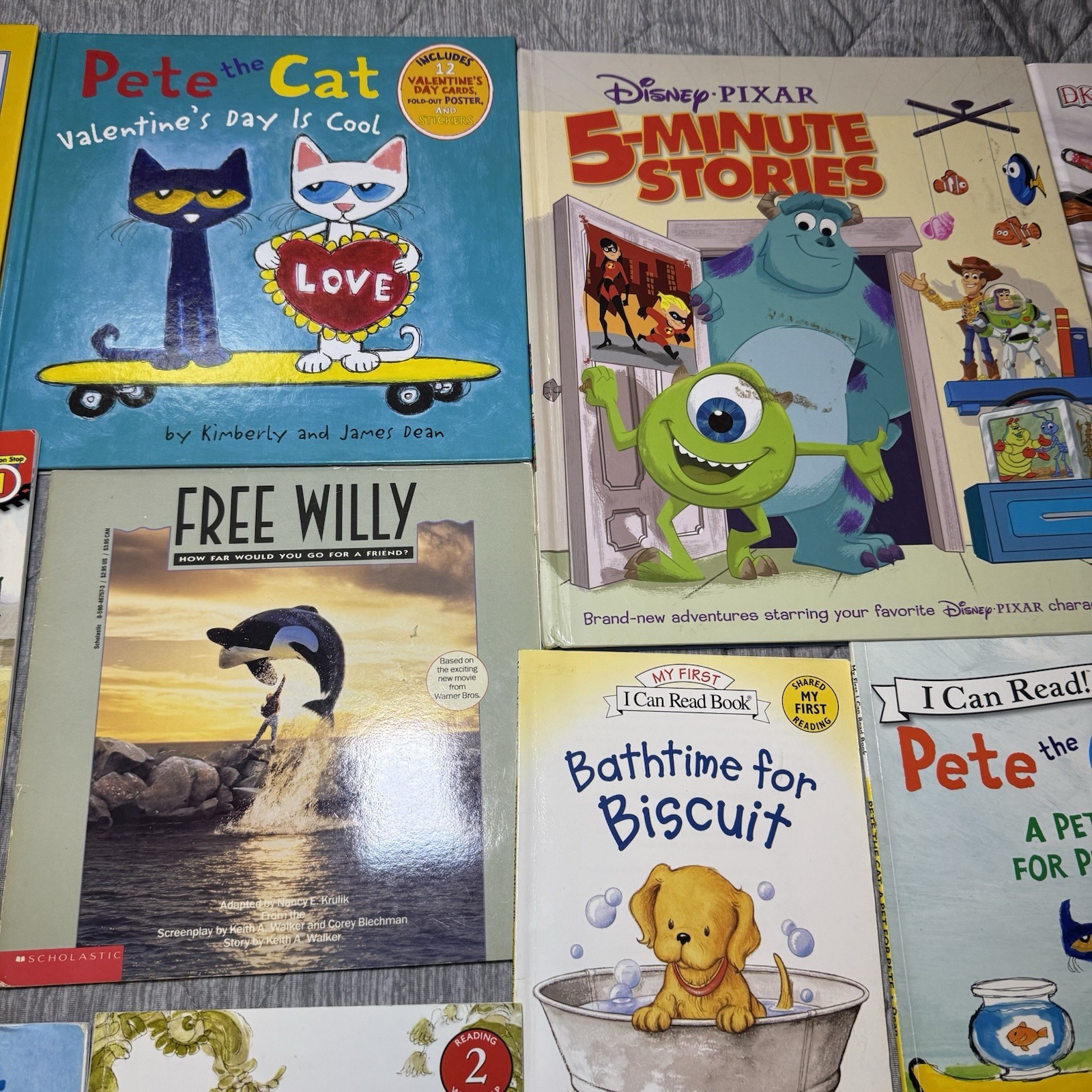 Children’s Books Lot of 20 Paperback Hardcover Mixed Lot Kids
