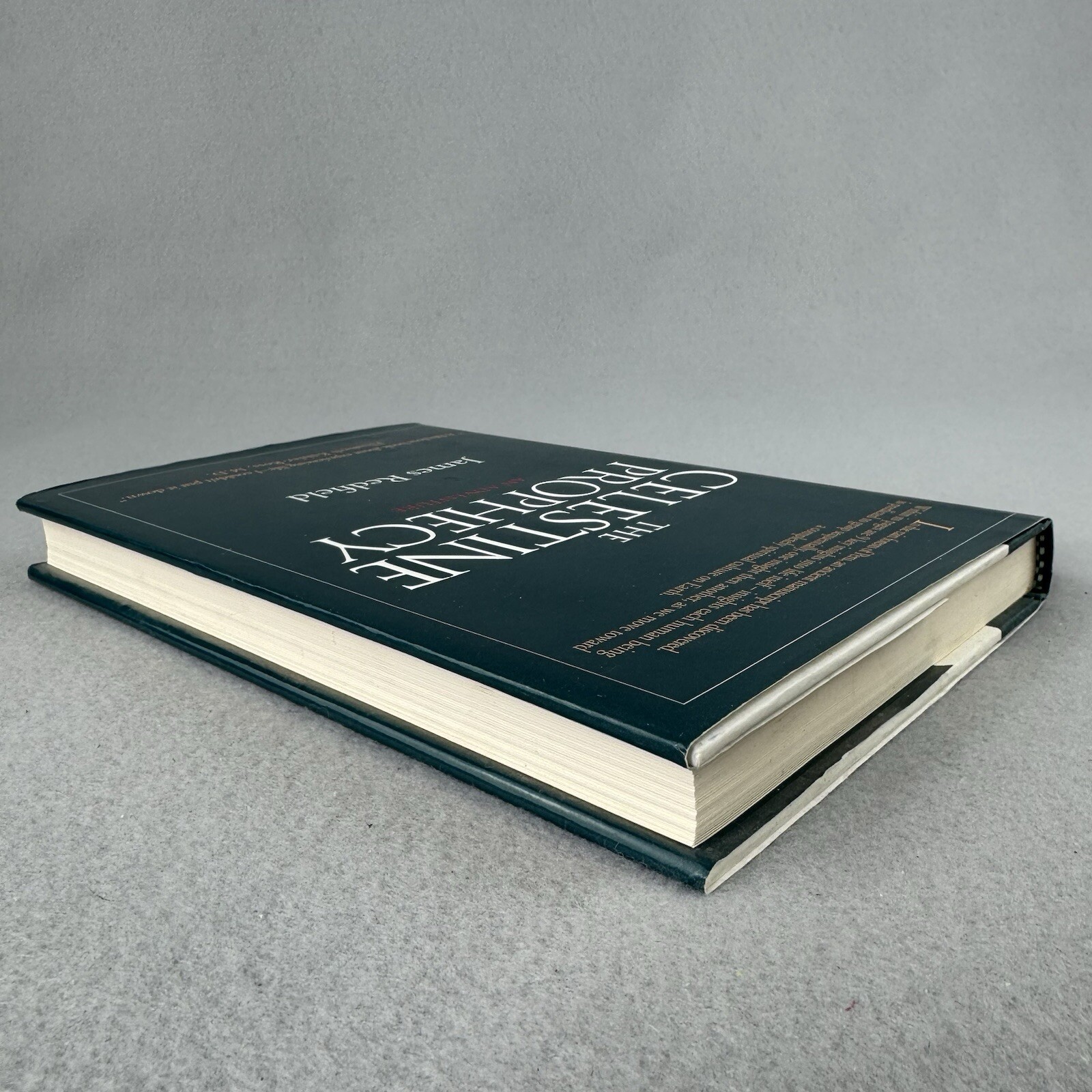 The Celestine Prophecy: An Adventure By James Redfield HCDJ