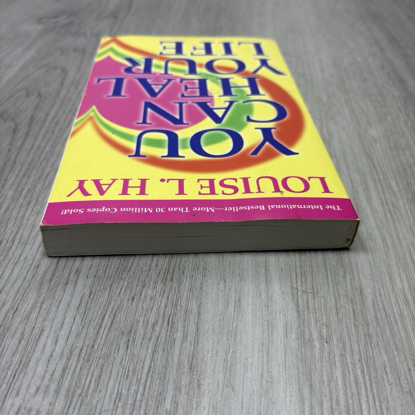 You Can Heal Your Life by Louise L Hay Paperback Self Help Healing Guide Book