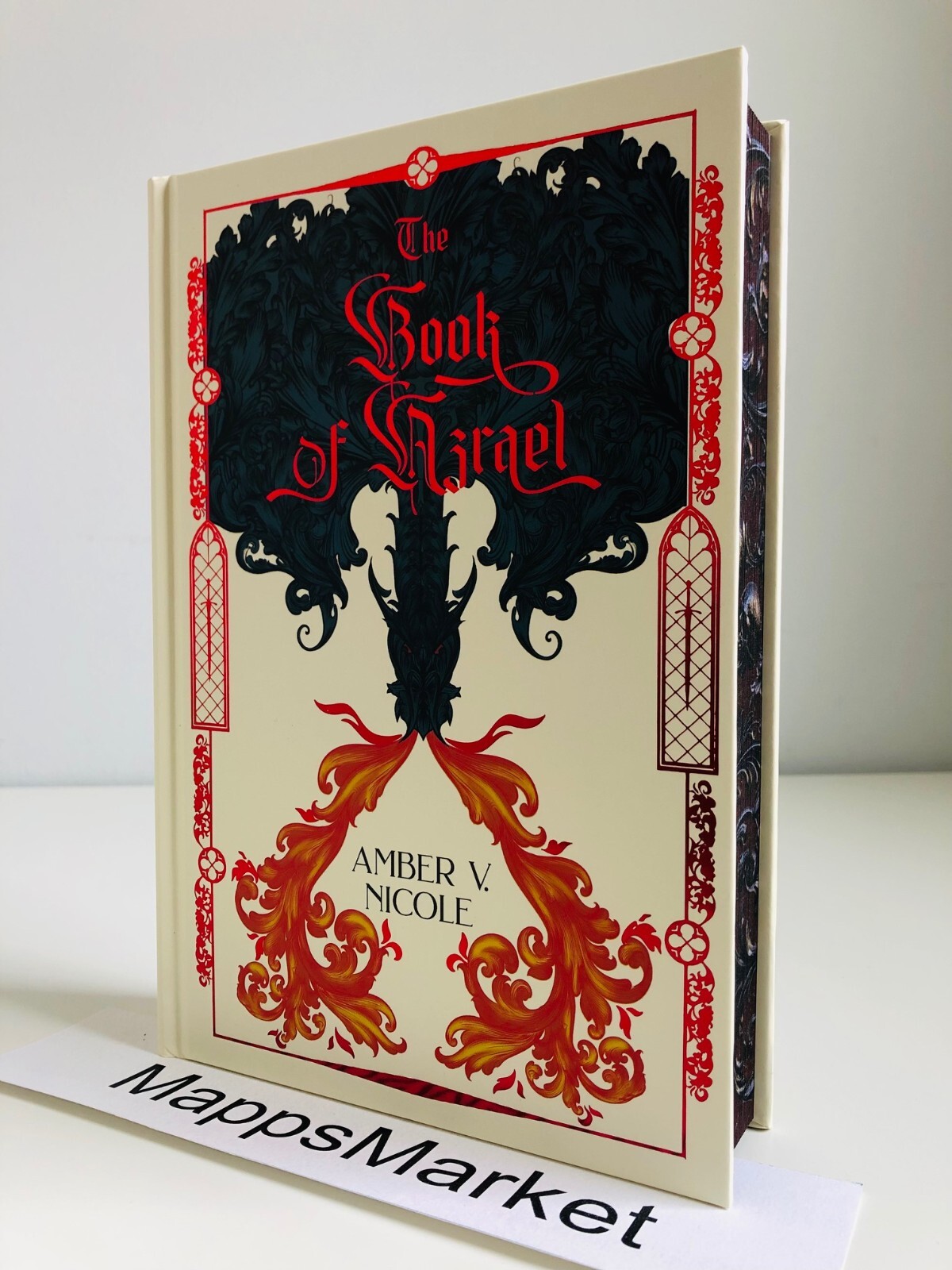 SIGNED IN PERSON The Book of Azrael by Amber V. Nicole BOOKISH Gods & Monsters 1