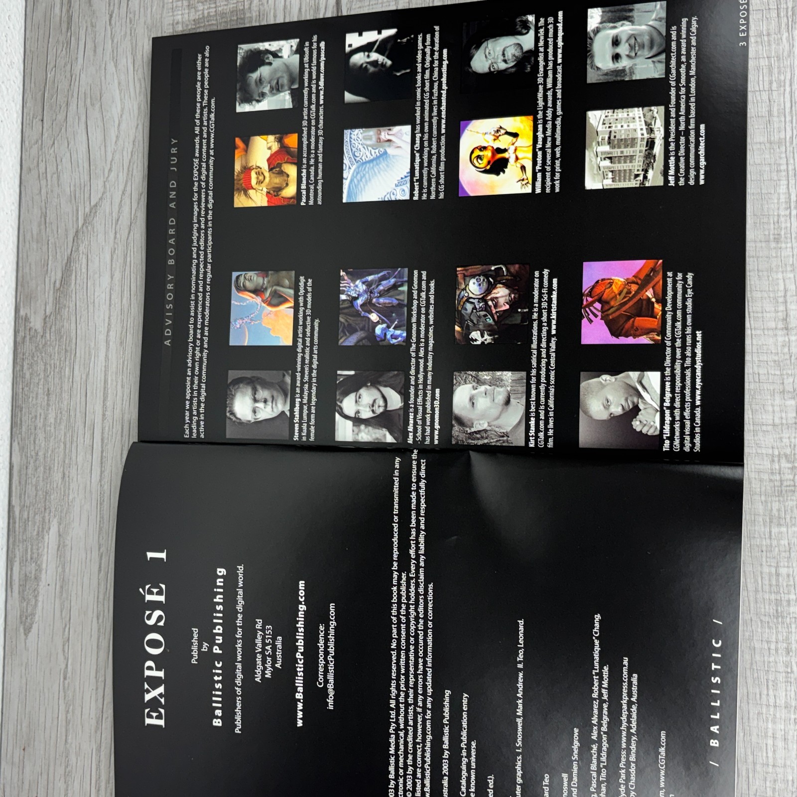 Expose 1-10 Complete Set Collectible Art Books Finest Ballistic Publishing RARE