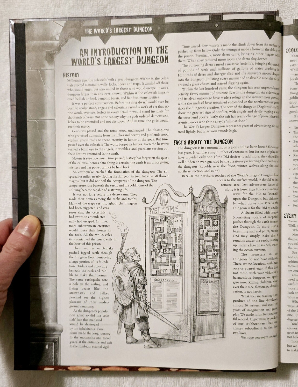 The World’s Largest Dungeon NO MAP 840 Pages NO MAP Jim Pinto Dungeons & Dragons