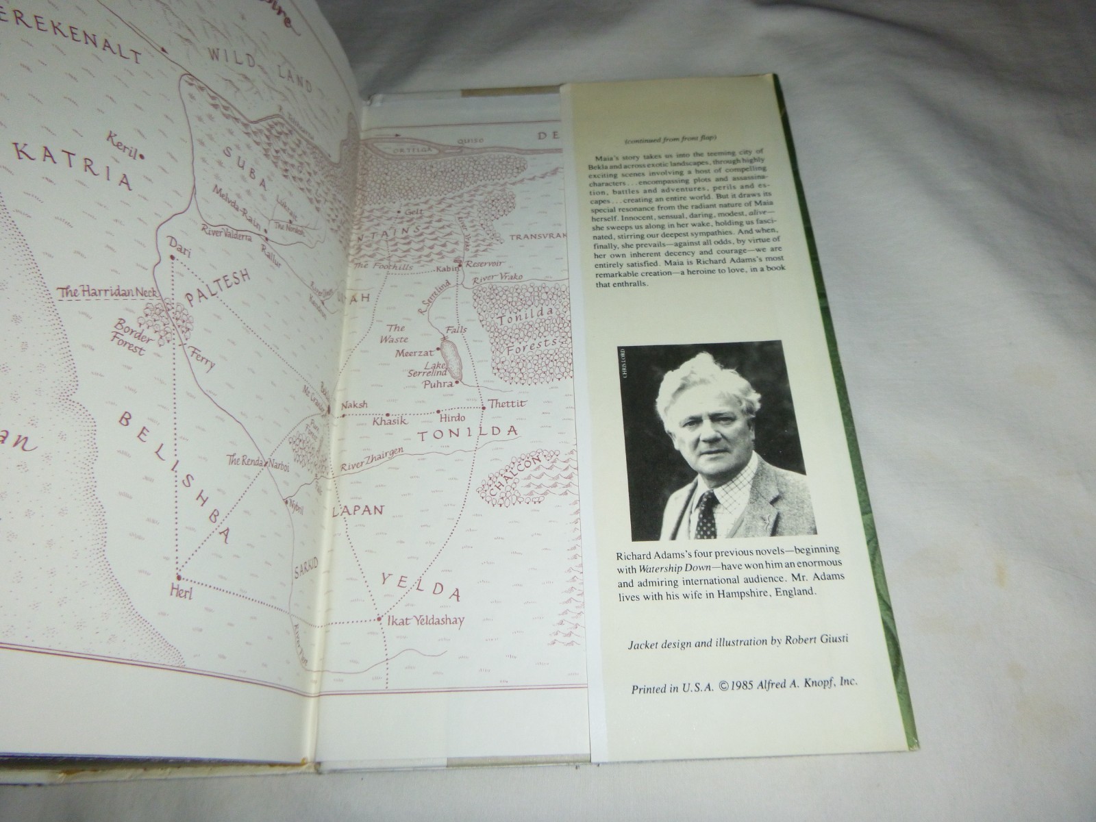 Maia by Richard Adams 1984 Hardcover BCE – Book Club Edition