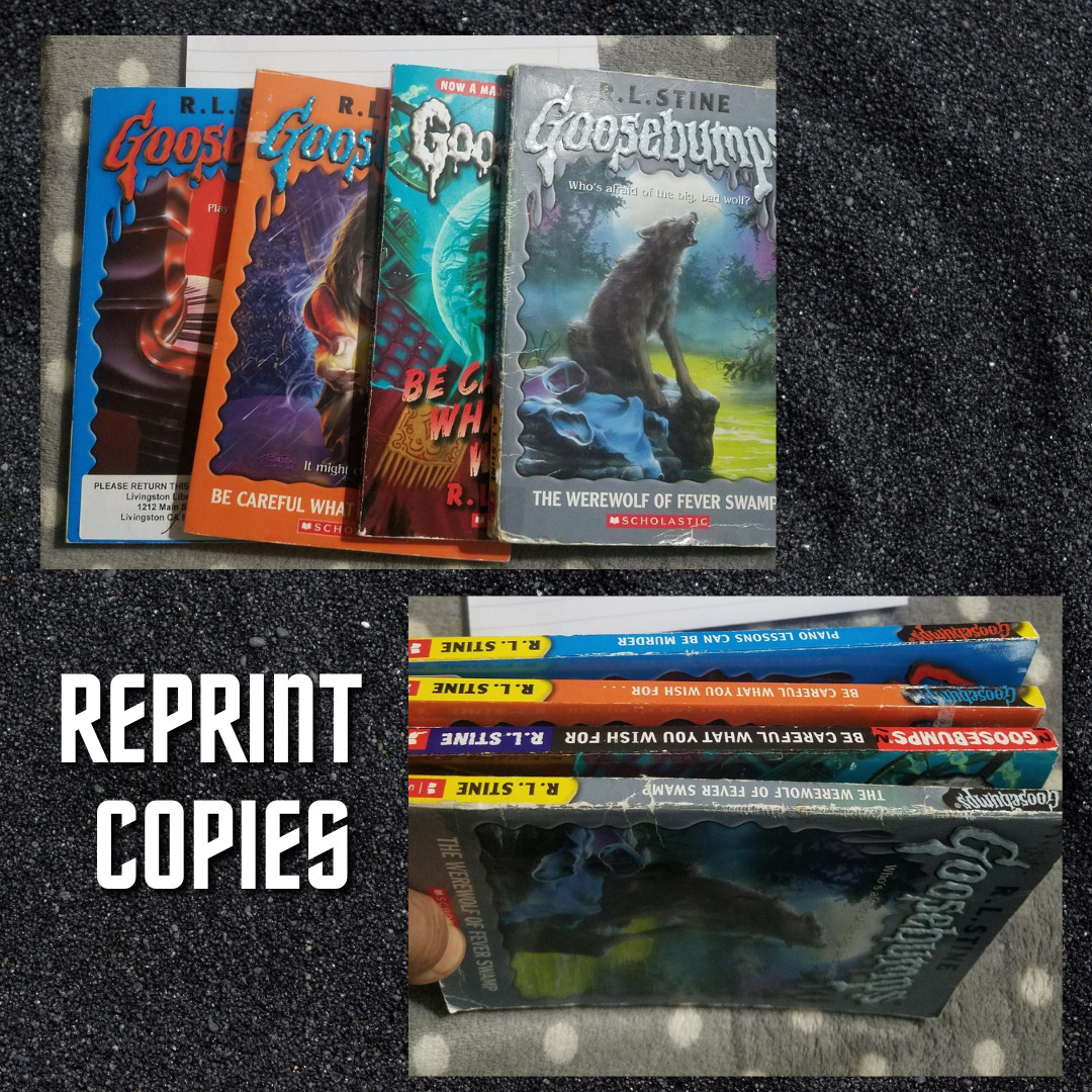 Goosebumps (RL Stine) ~ 1990s Series ~BUILD YOUR OWN LOT ~ Buy More & Save $$!