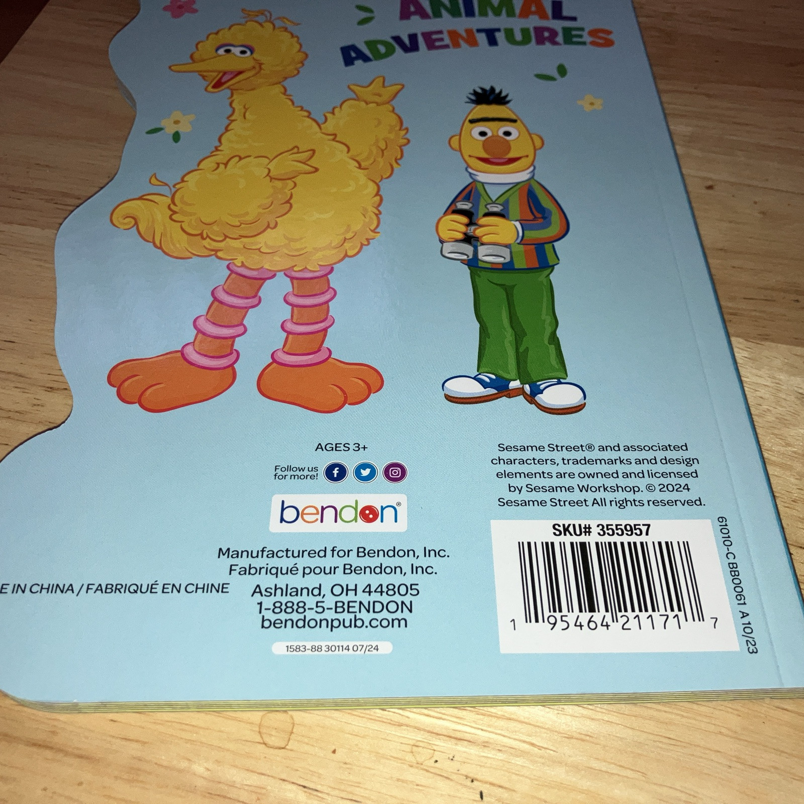 Sesame Street Wild Animal Adventures Hardcover