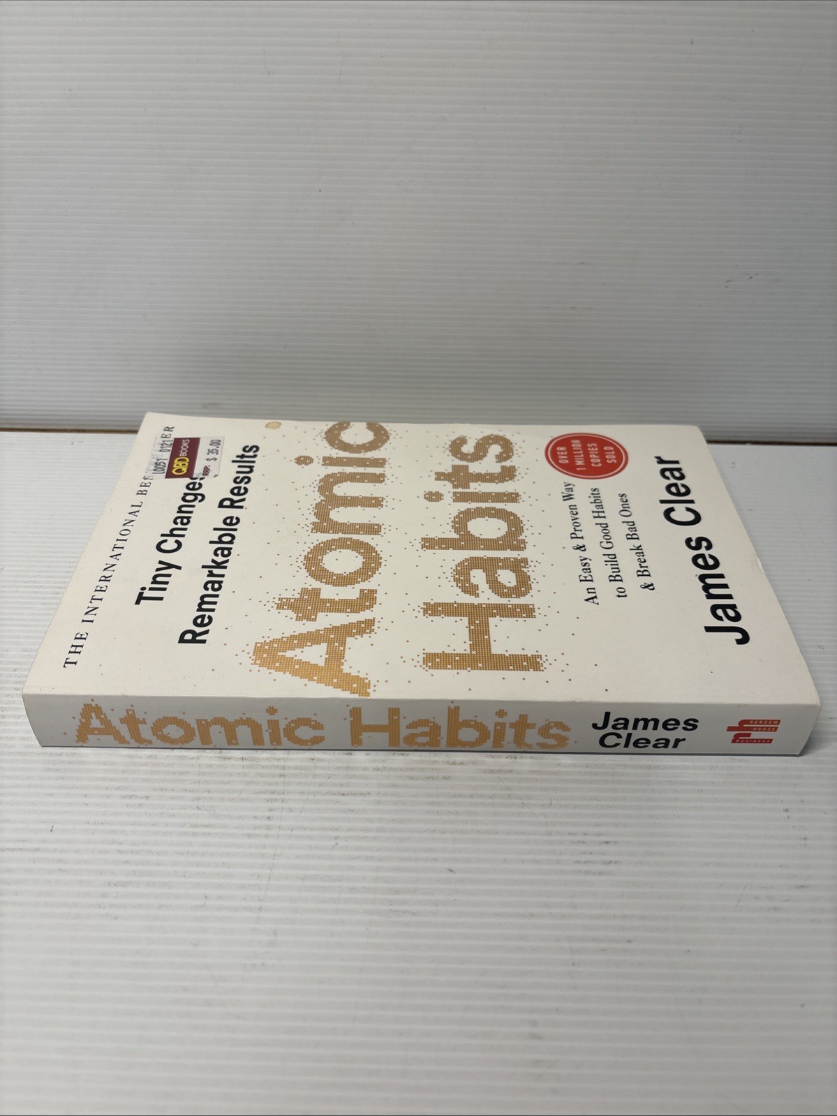 Atomic Habits: Tiny Changes Remarkable Results Self Improvement Book James Clear