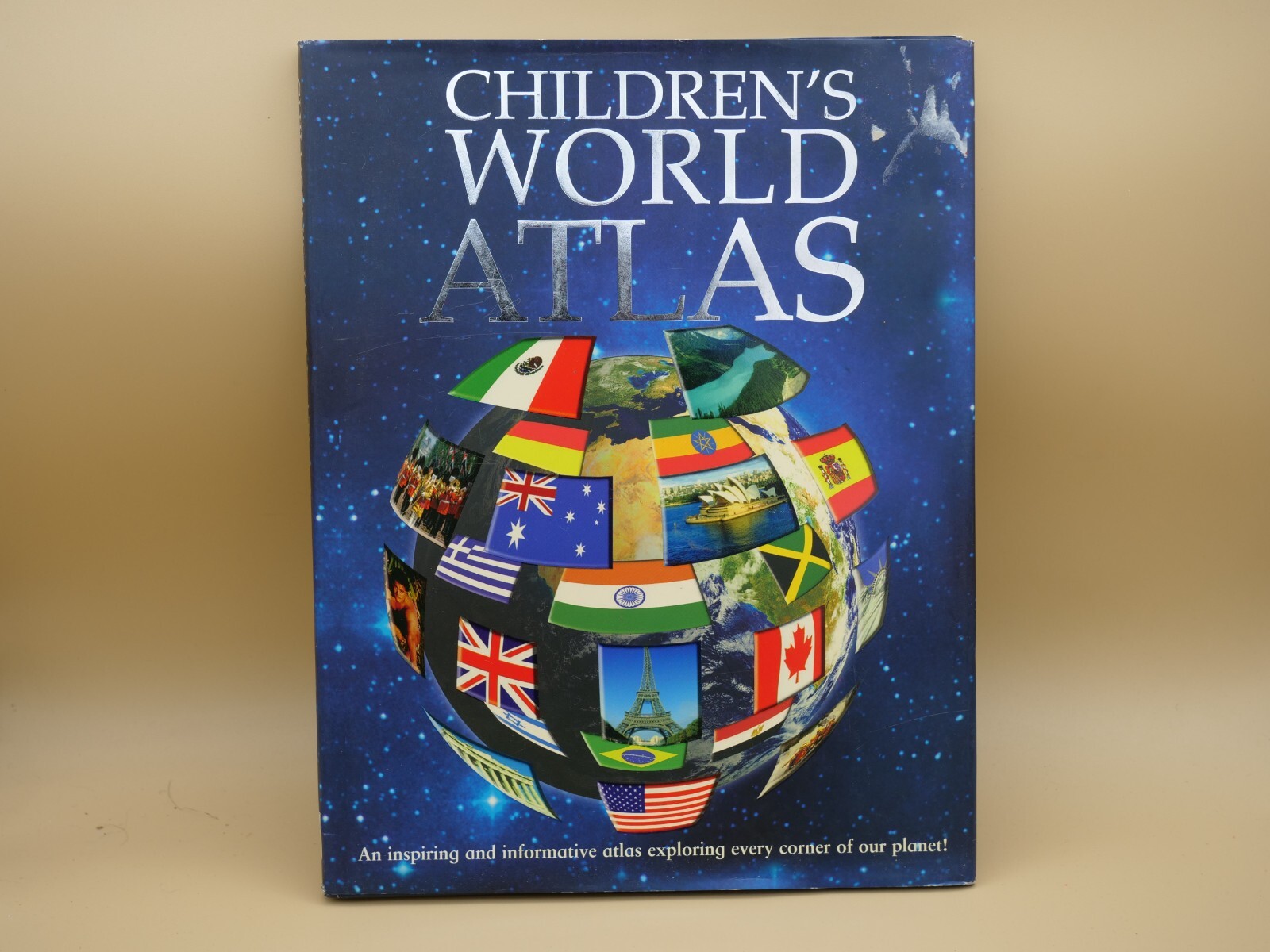 CHILDREN’S WORLD ATLAS – 128 Pages – By Igloo Books Ltd – Hardcover