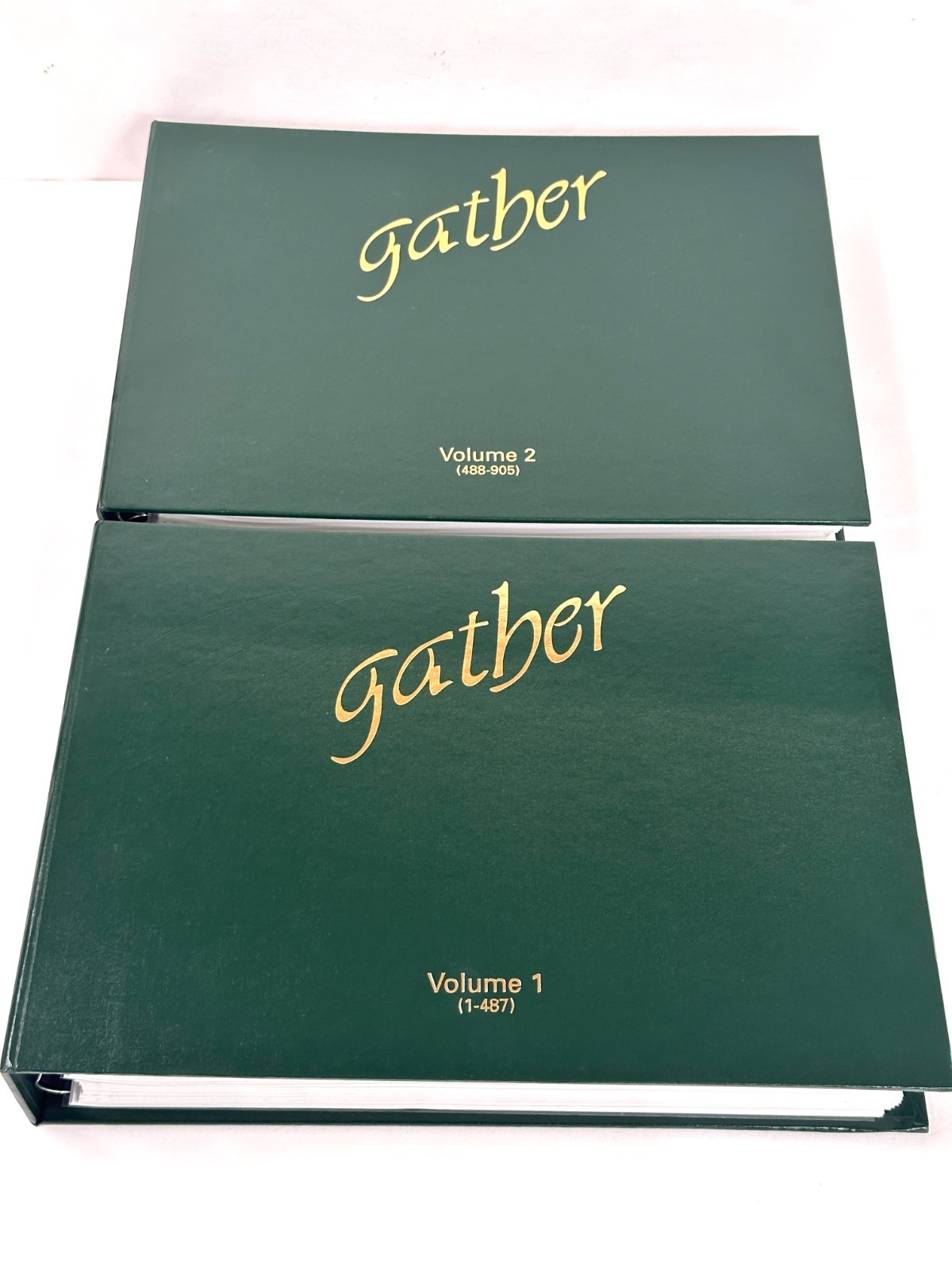 Gather Comprehensive Accompaniment Volume 1 and 2 Book Set 1-905