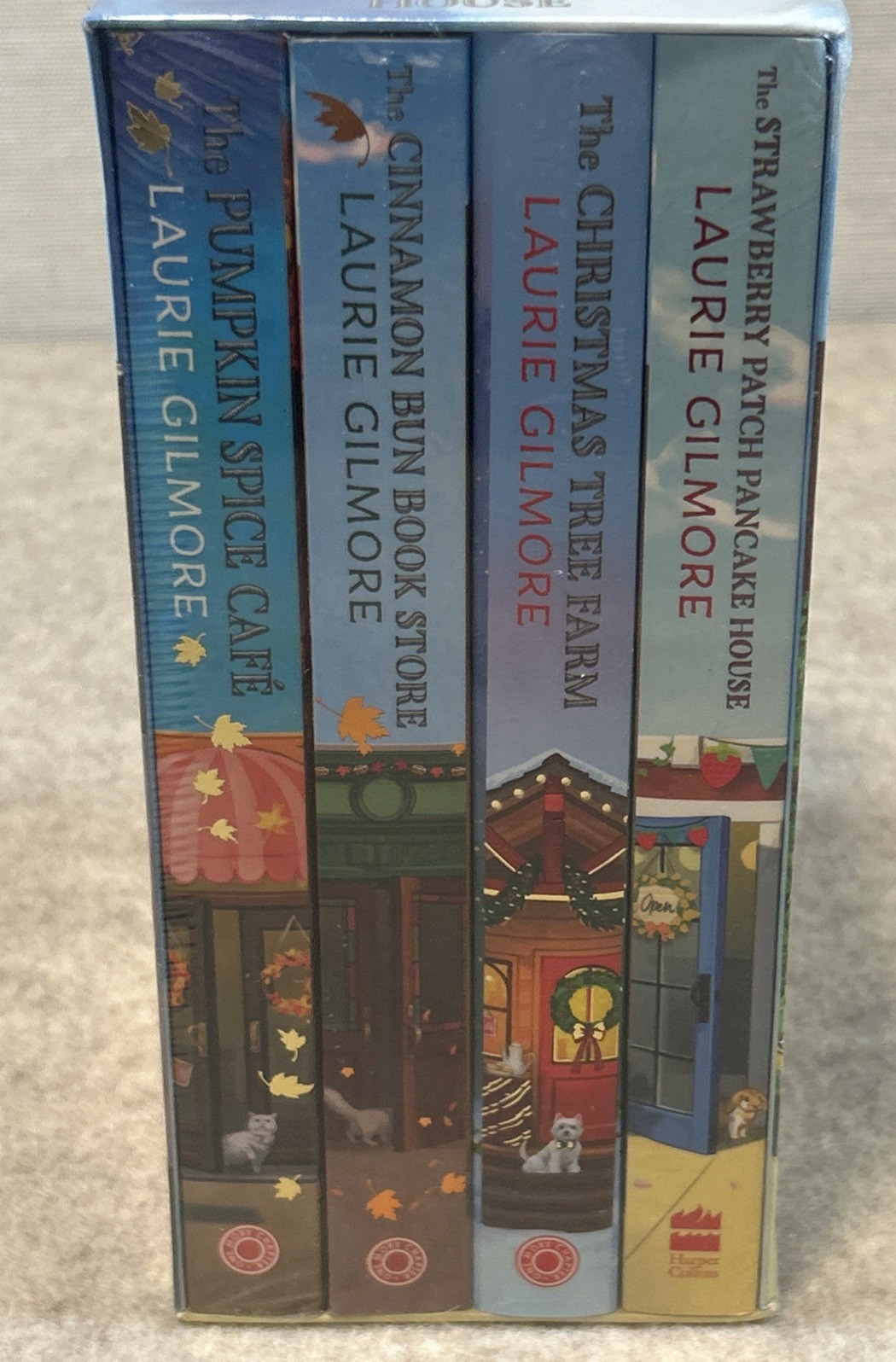 SEALED Dream Harbor 4 Book Collection Christmas Pumpkin Strawberry Cinnamon